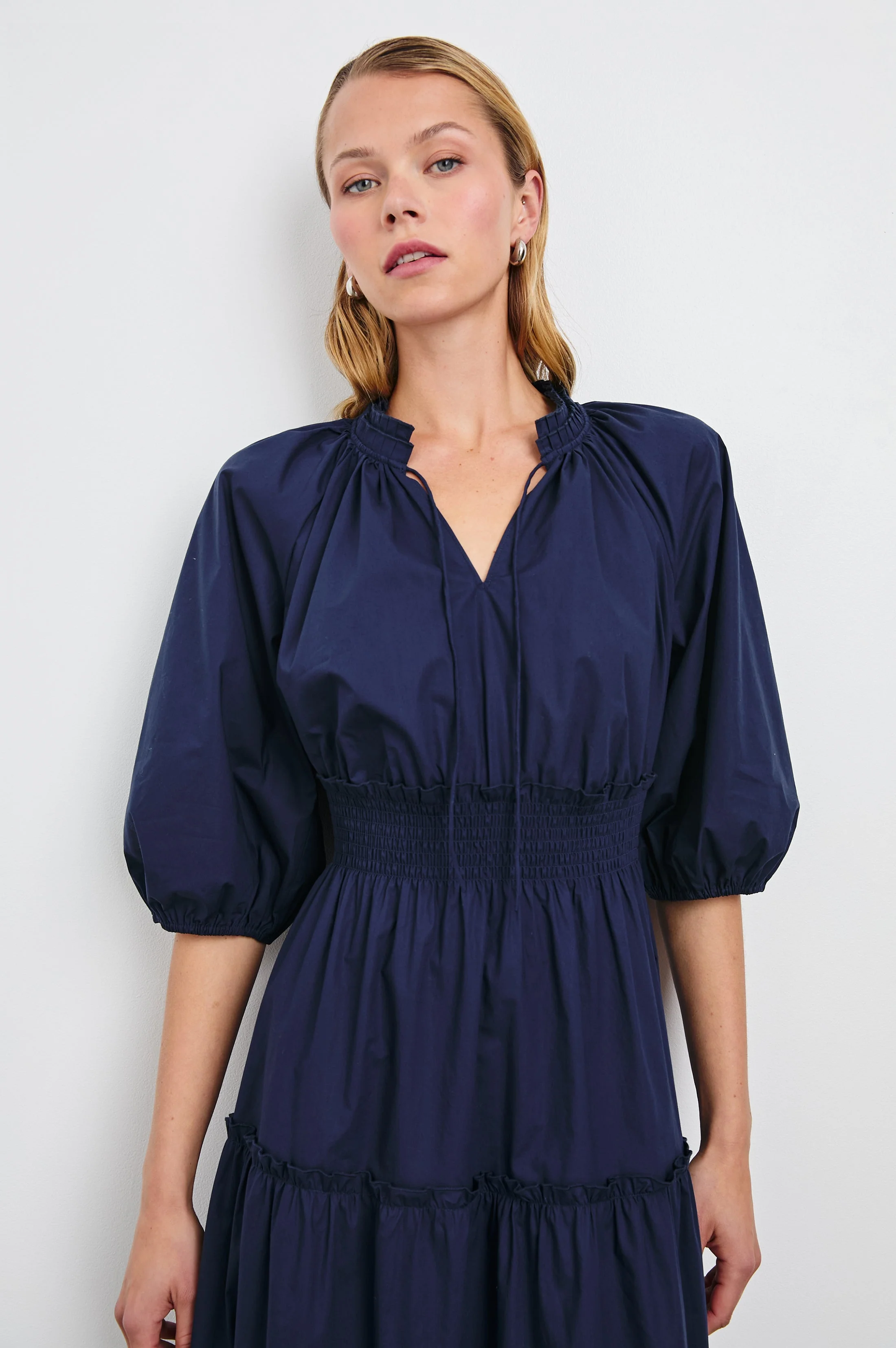 CATERINE DRESS - NAVY - Image 2