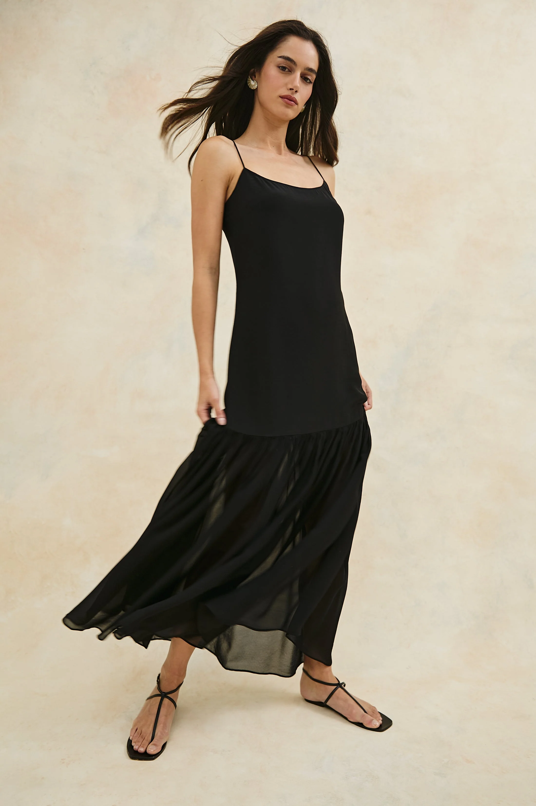 CHANDRA DRESS - BLACK