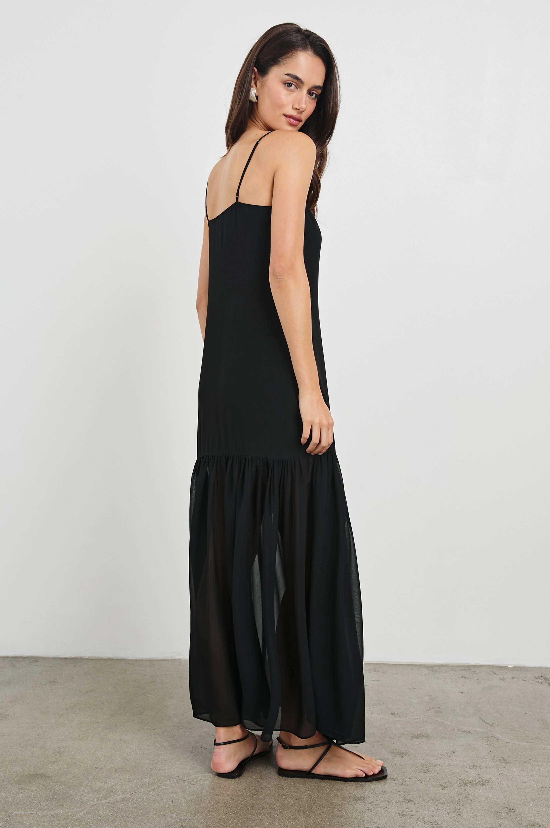 CHANDRA DRESS - BLACK - Image 5