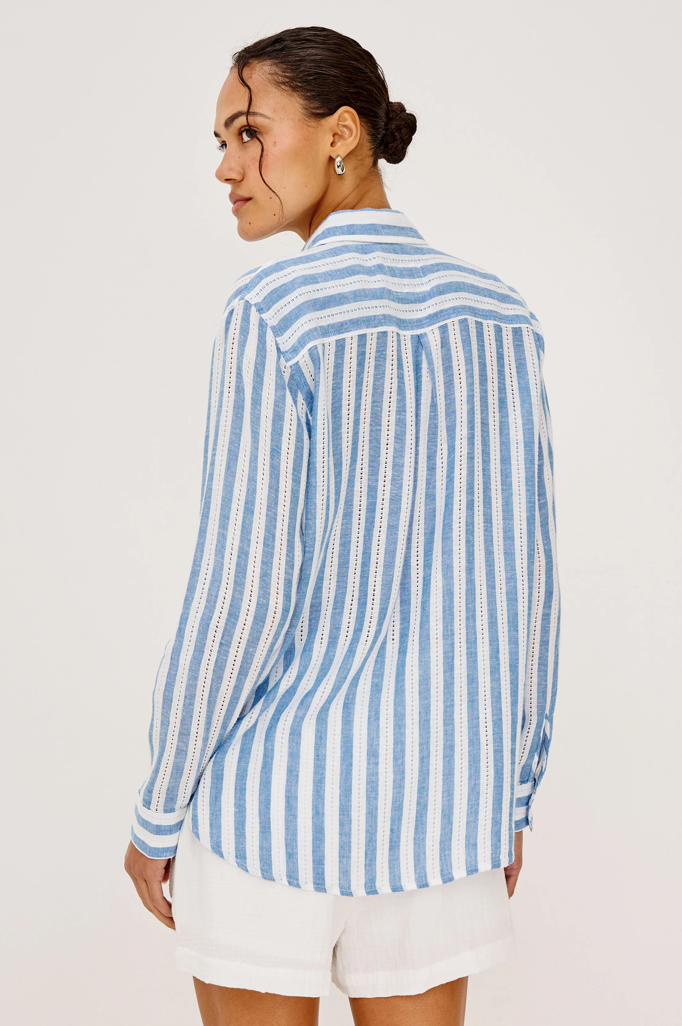 CHARLI SHIRT - ATLANTIS STRIPE - Image 4