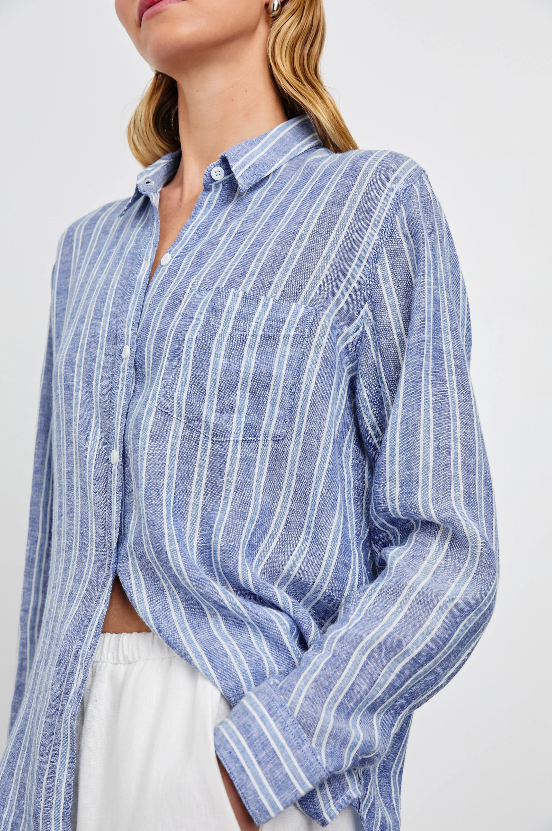 CHARLI SHIRT - LAKE VIEW STRIPE - Image 2