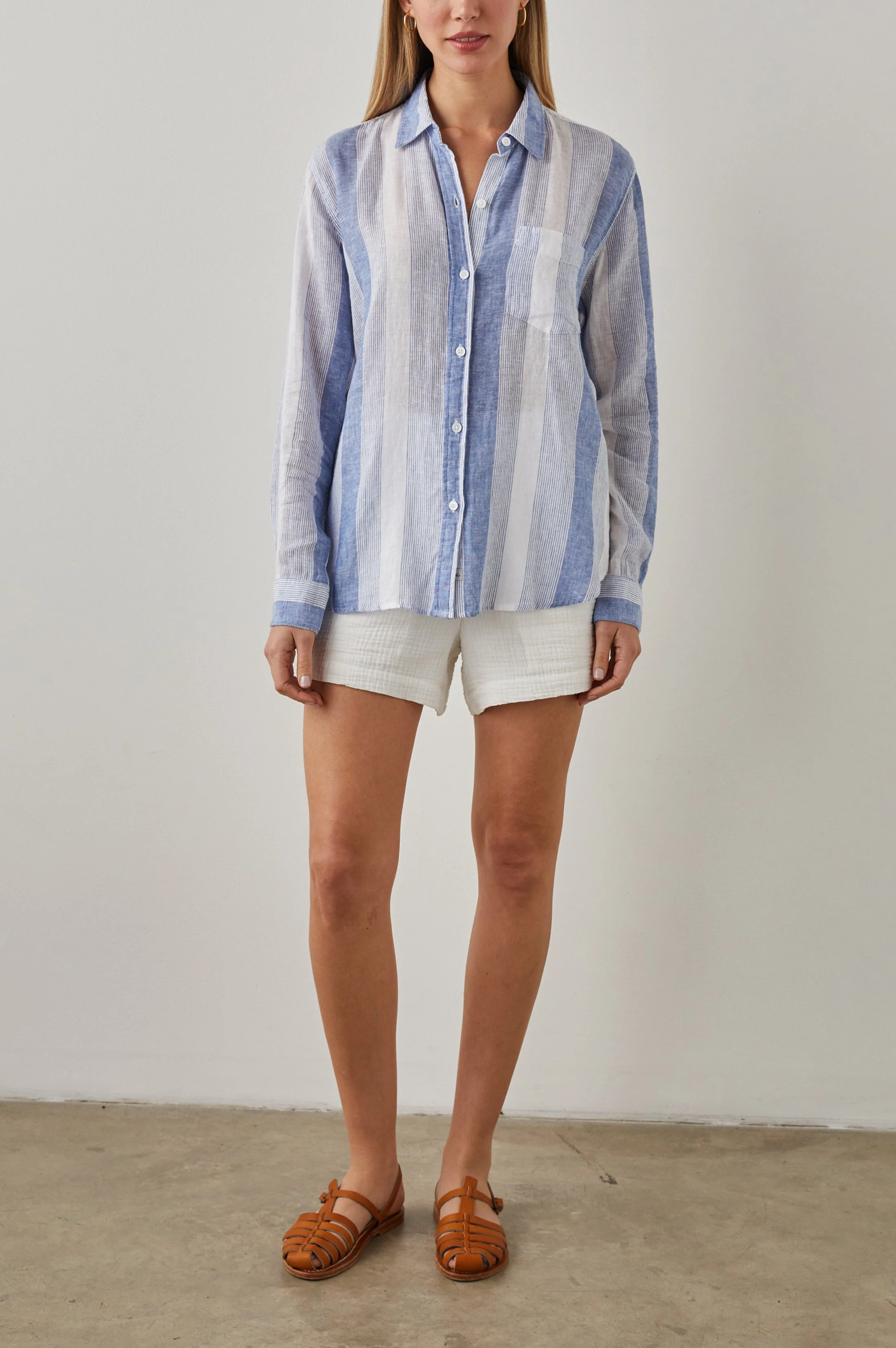 CHARLI SHIRT - NEVIS STRIPE - Image 4