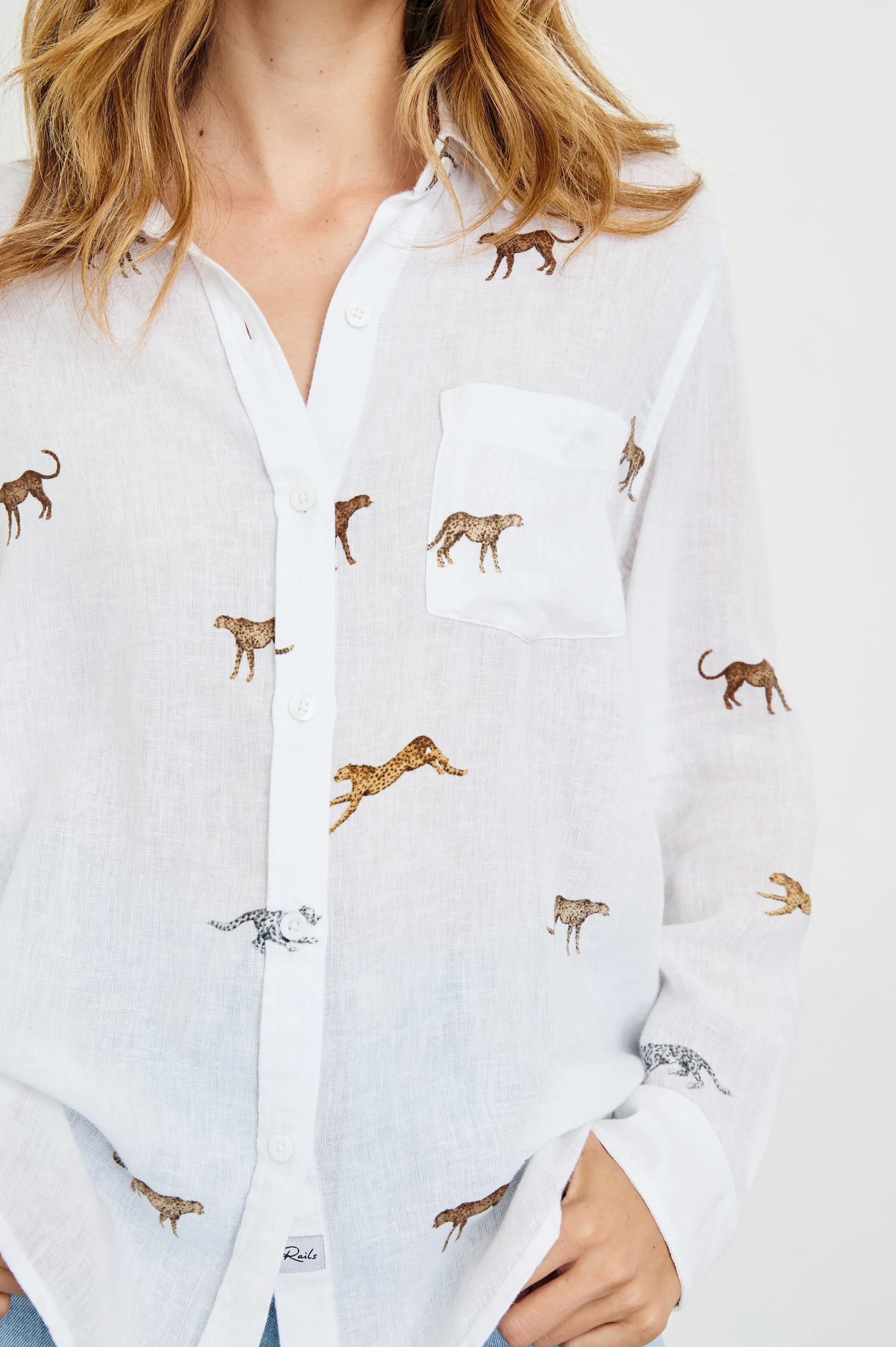 CHARLI SHIRT - SAFARI CHEETAH - Image 2