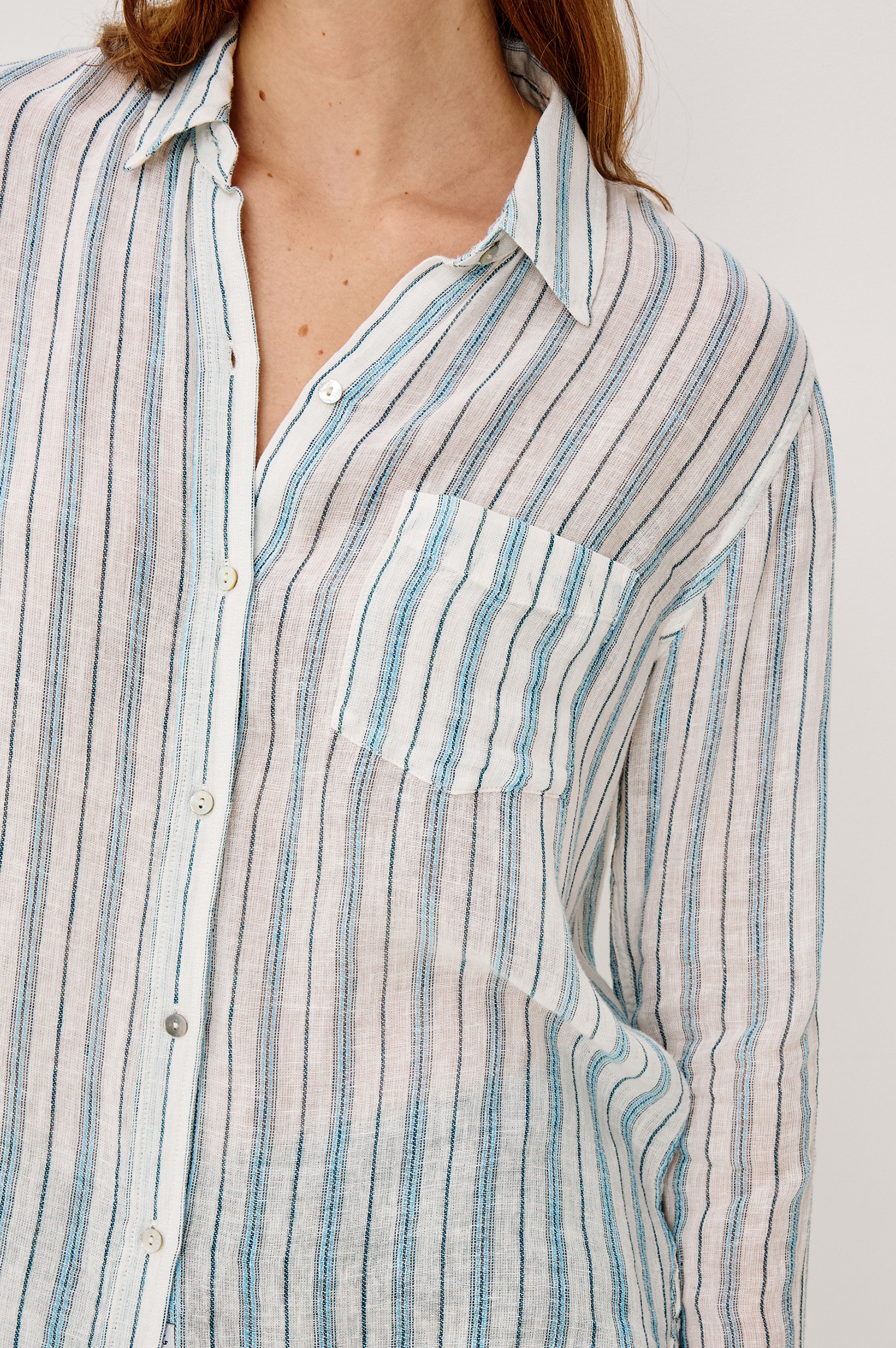 CHARLI SHIRT - WINDWARD STRIPE - Image 2