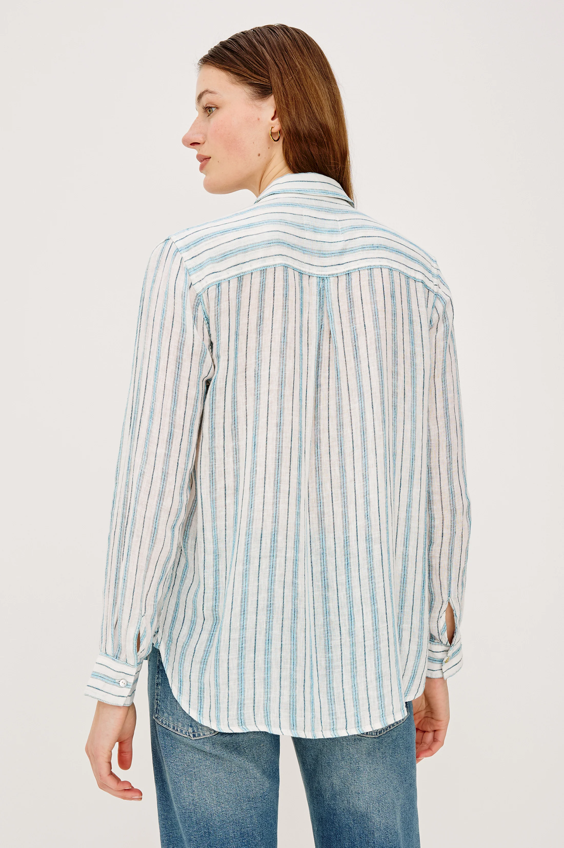 CHARLI SHIRT - WINDWARD STRIPE - Image 5