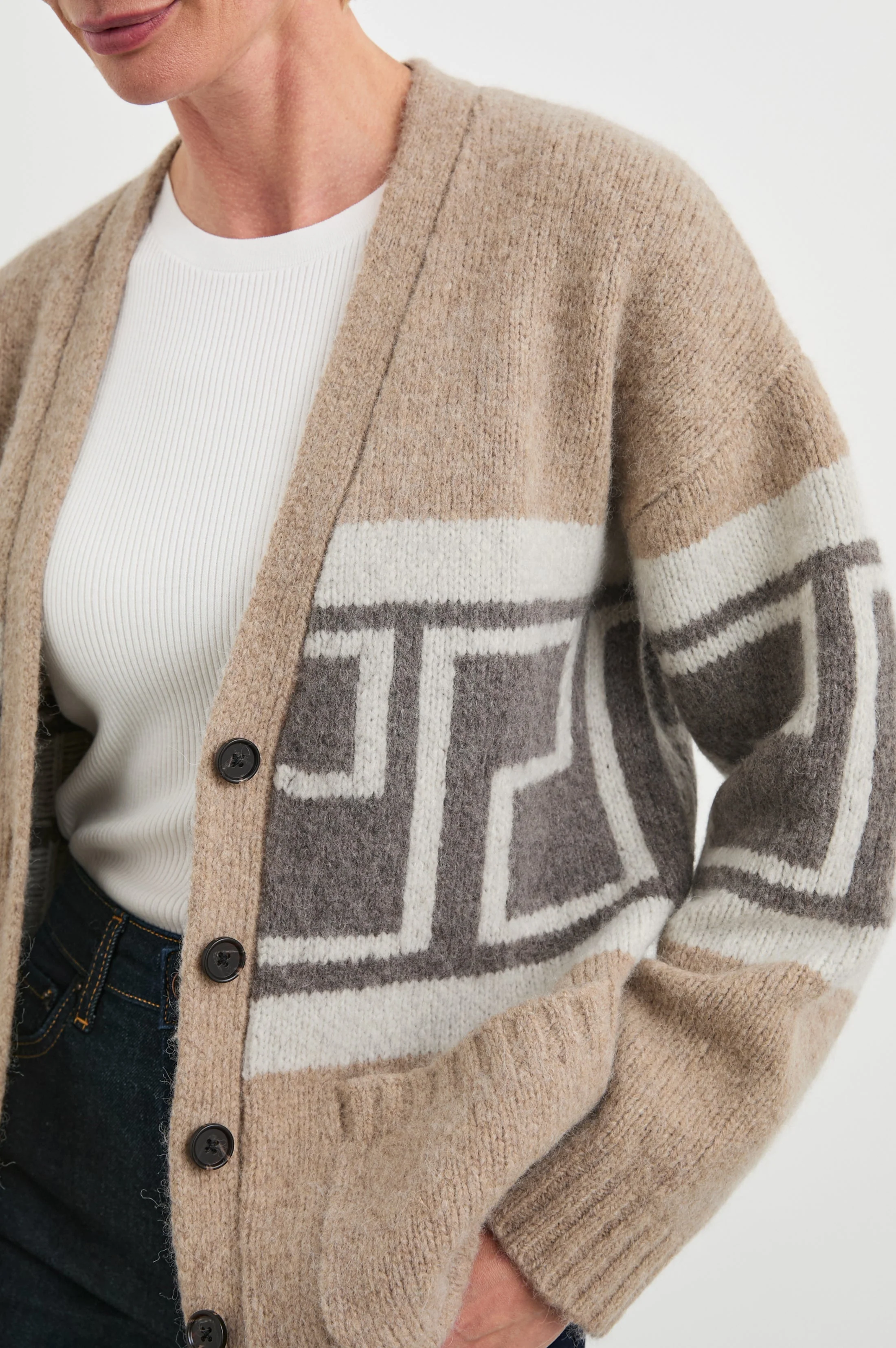 CHELSEA CARDIGAN - ASPEN TRAIL - Image 2
