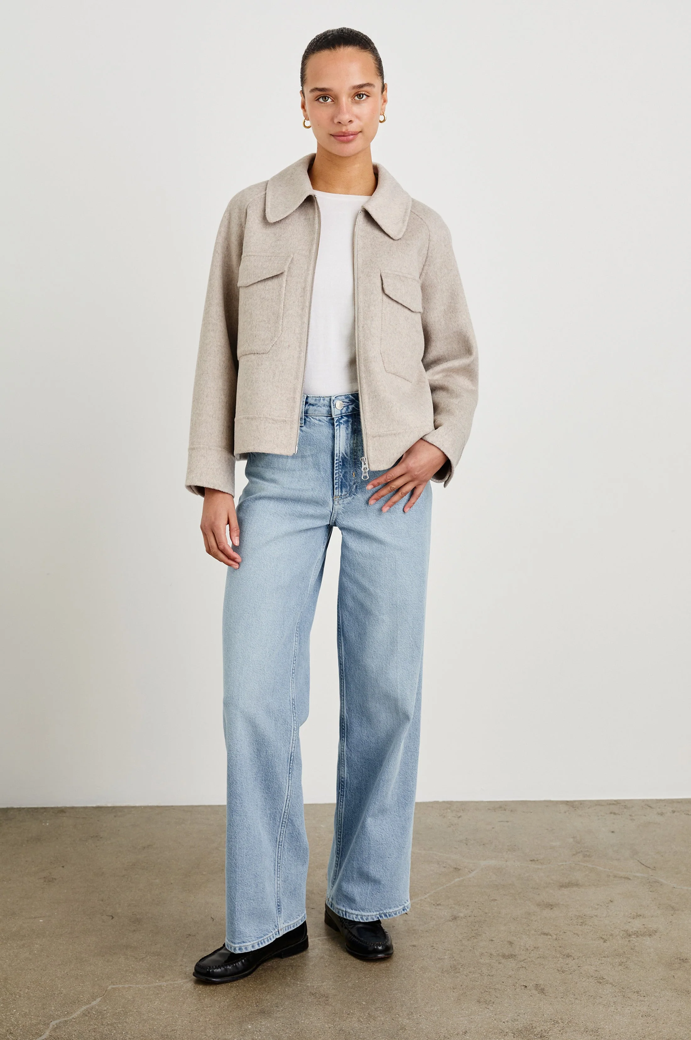 CHEYENNE JACKET - OATMEAL - Image 4
