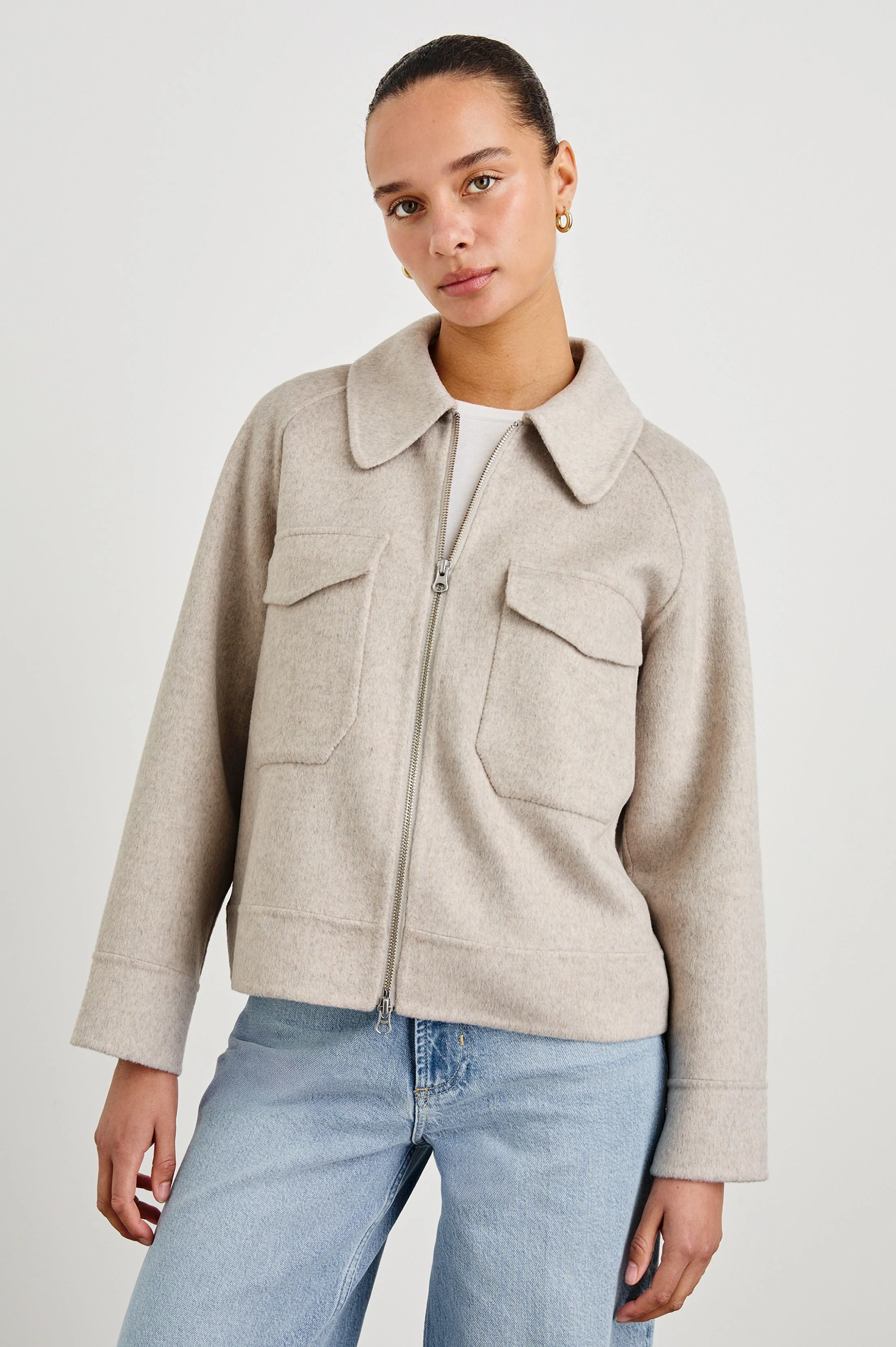 CHEYENNE JACKET - OATMEAL - Image 5