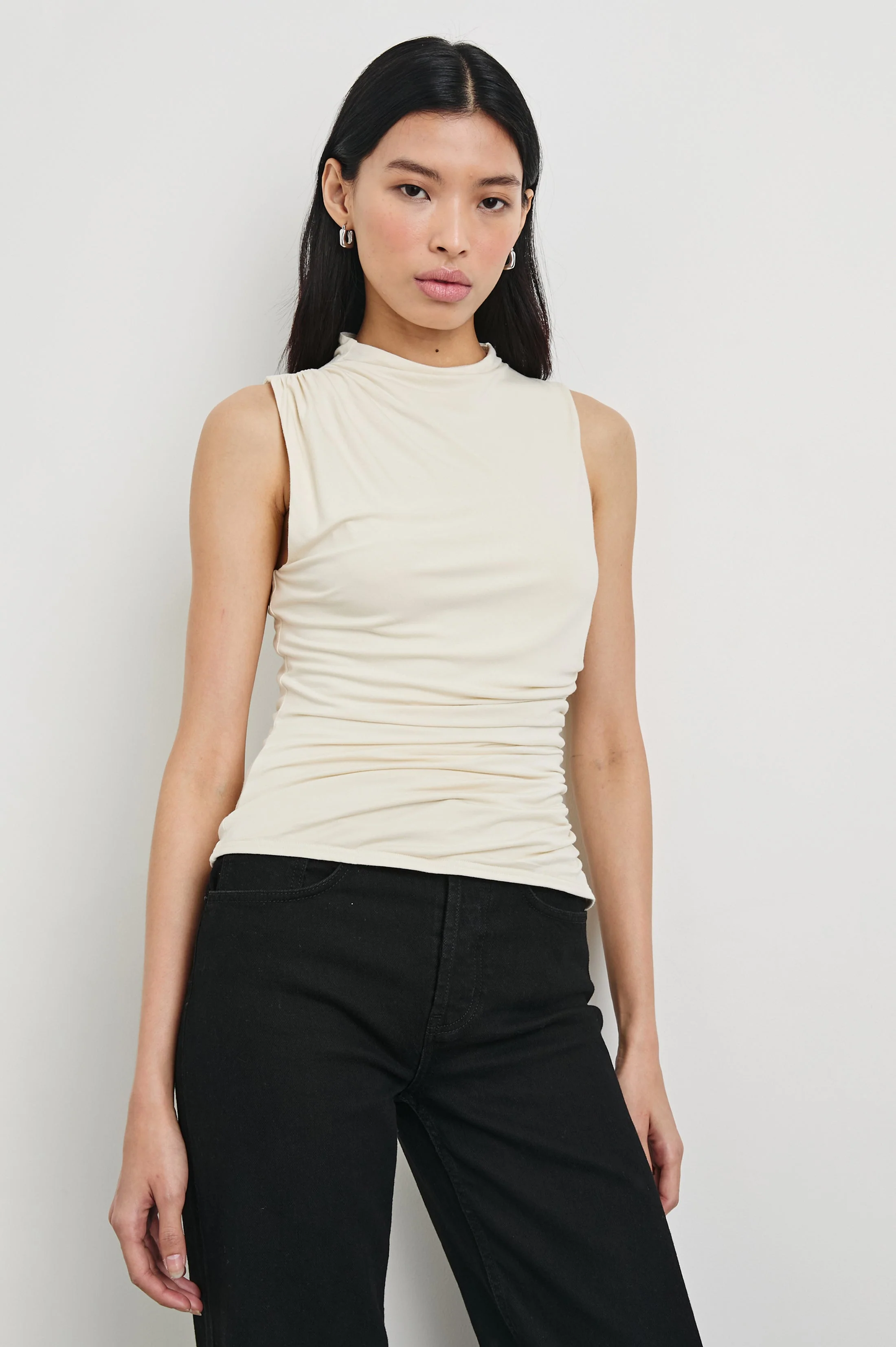 CHRISTEN TOP - IVORY - Image 5