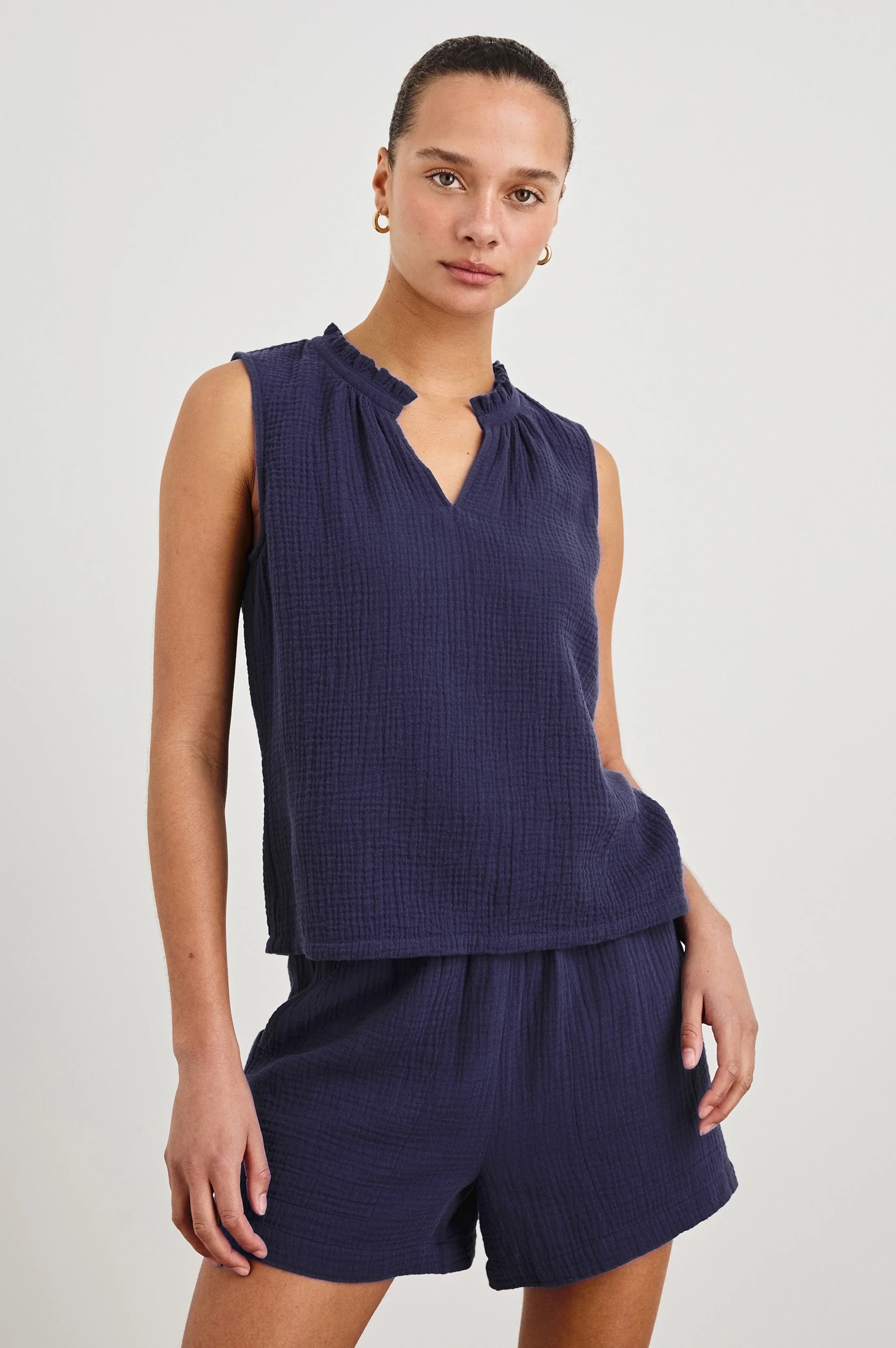 CHRISTY TOP - ADMIRAL BLUE
