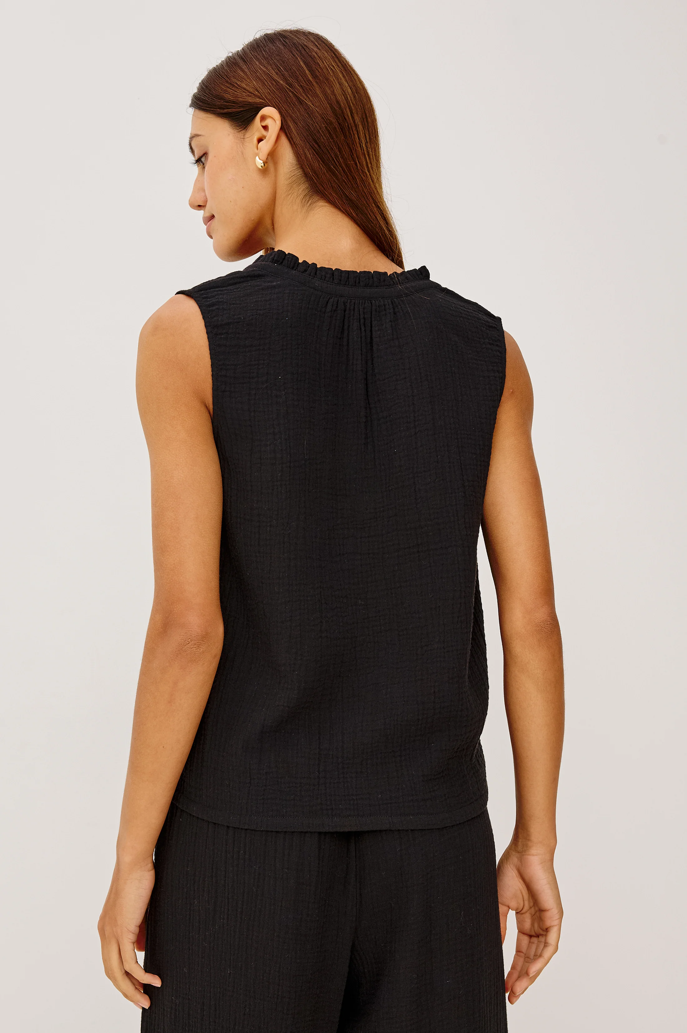 CHRISTY TOP - BLACK - Image 4