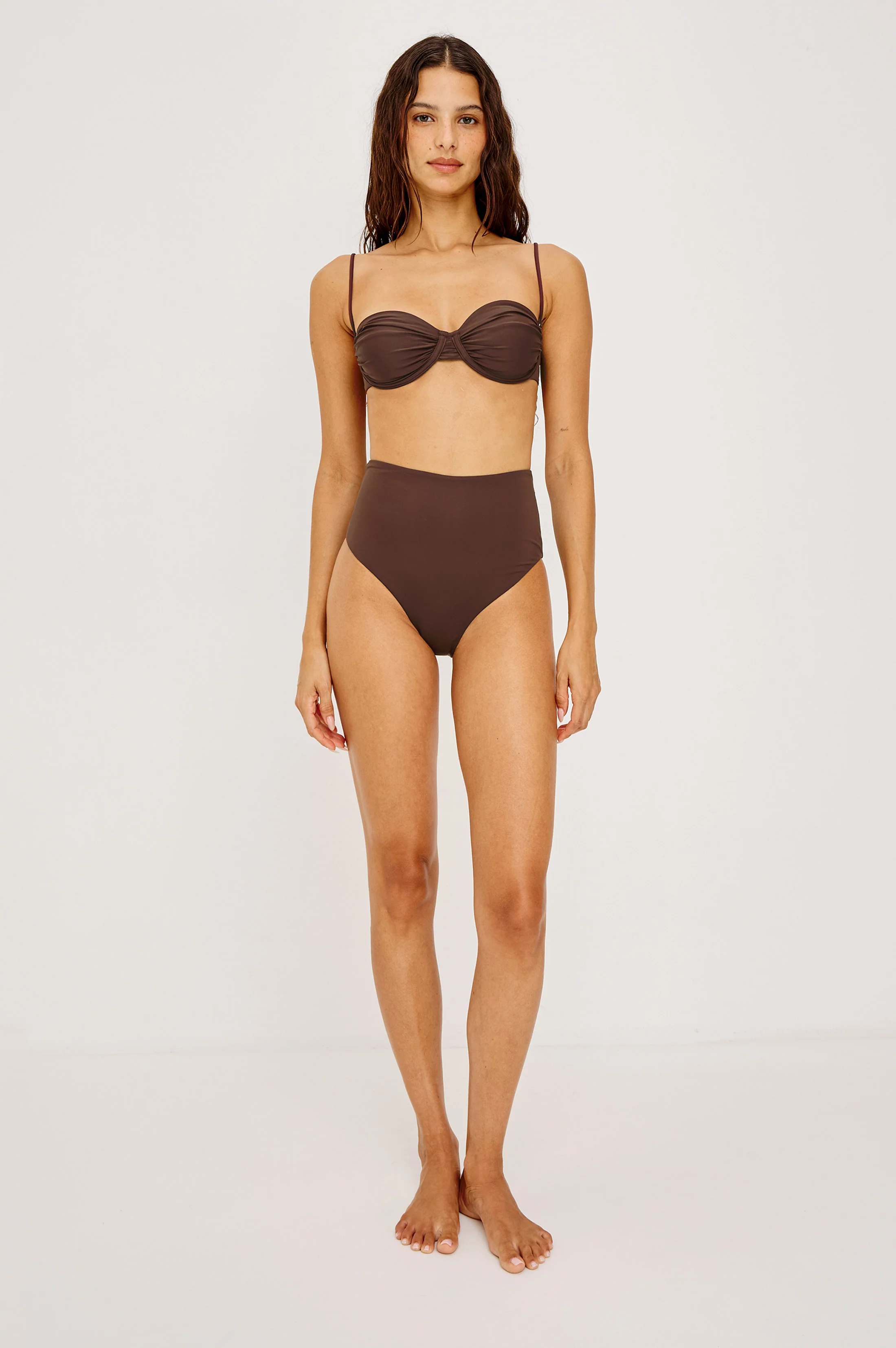 CIELO BIKINI BOTTOM - ESPRESSO - Image 3