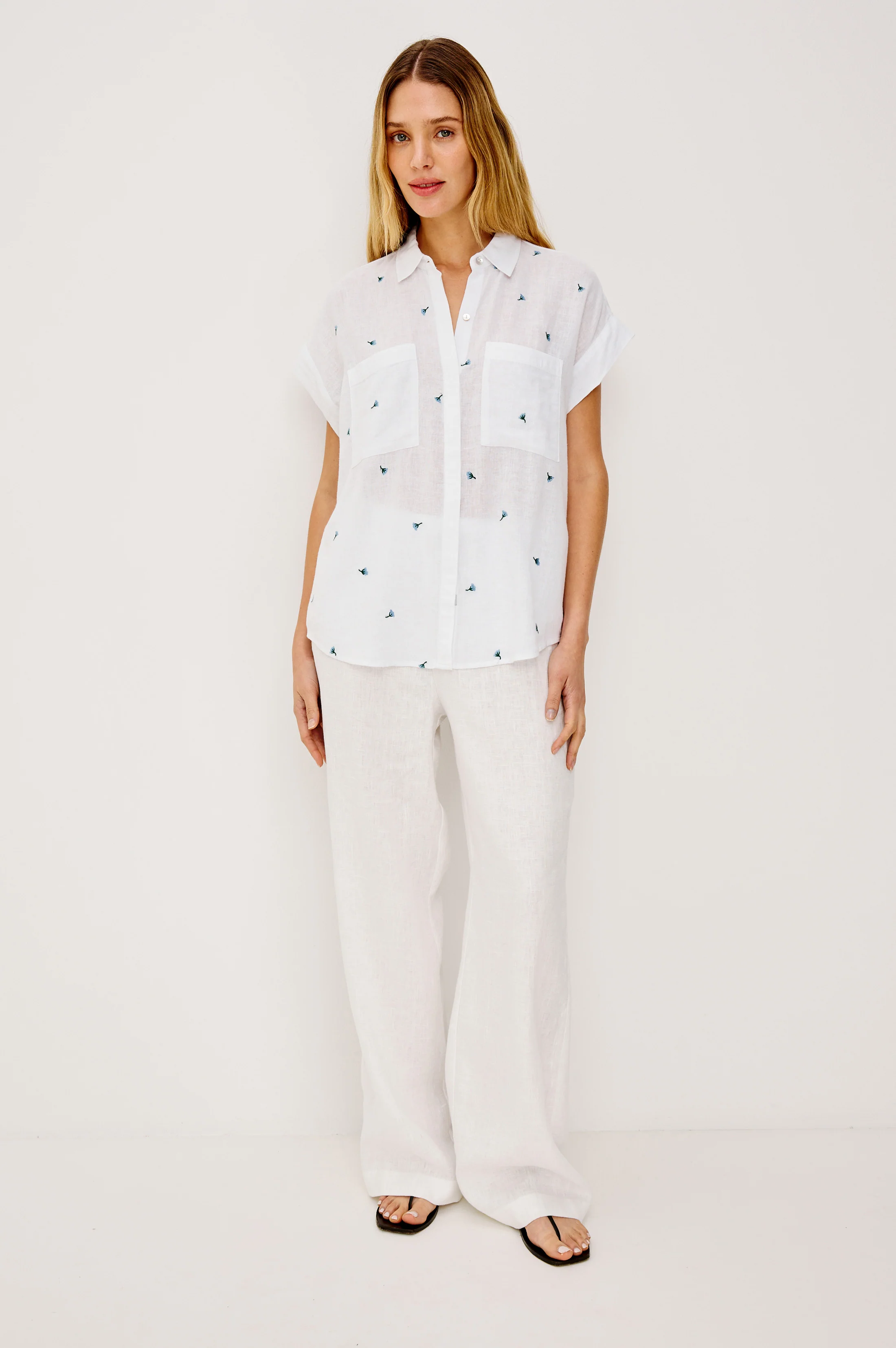 CITO SHIRT - BLUEBELL CARNATIONS - Image 3