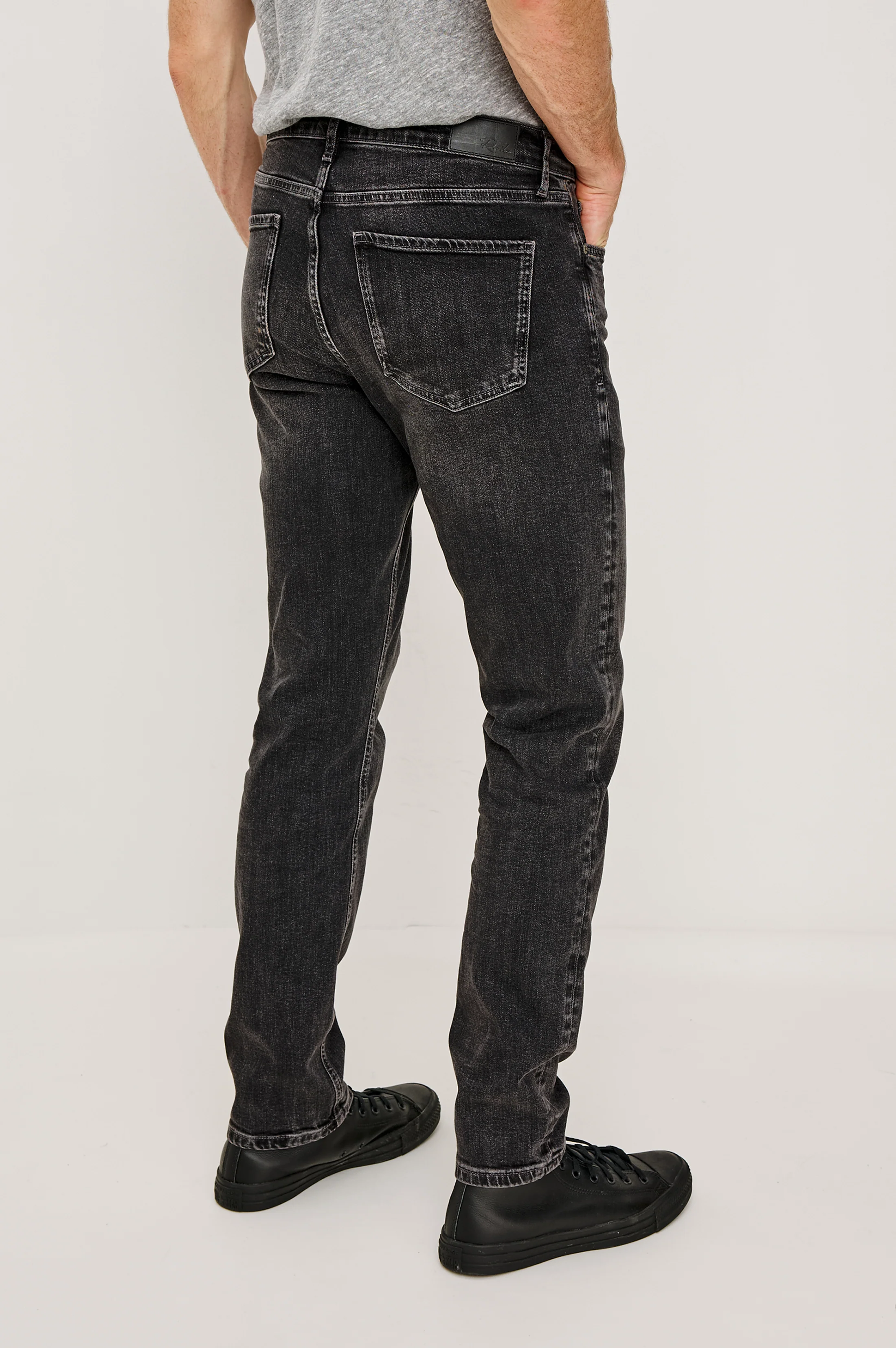 CLAYTON SLIM STRAIGHT - FADED ONYX - Image 5