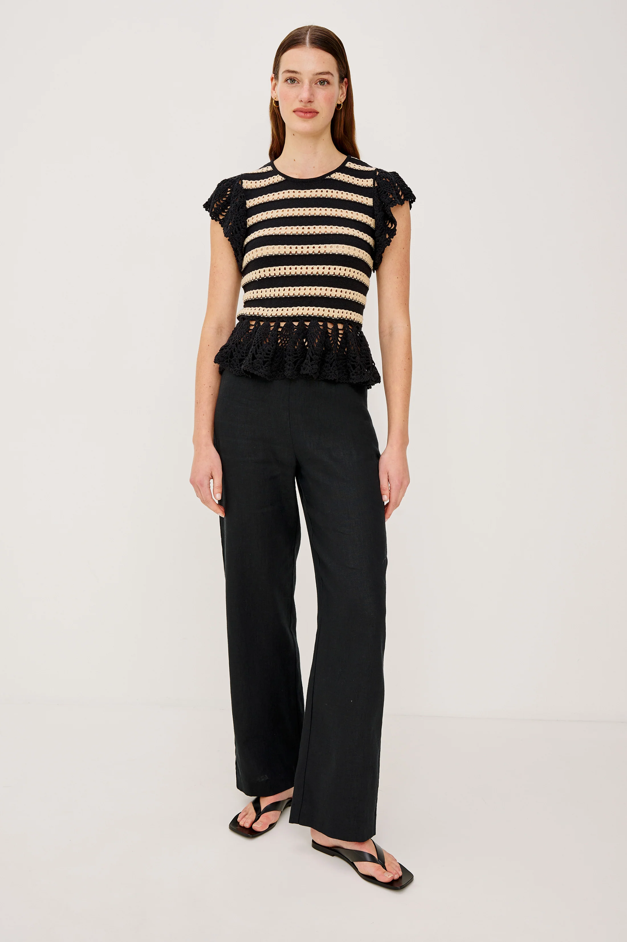 COEN TOP - BLACK OAT STRIPE - Image 3