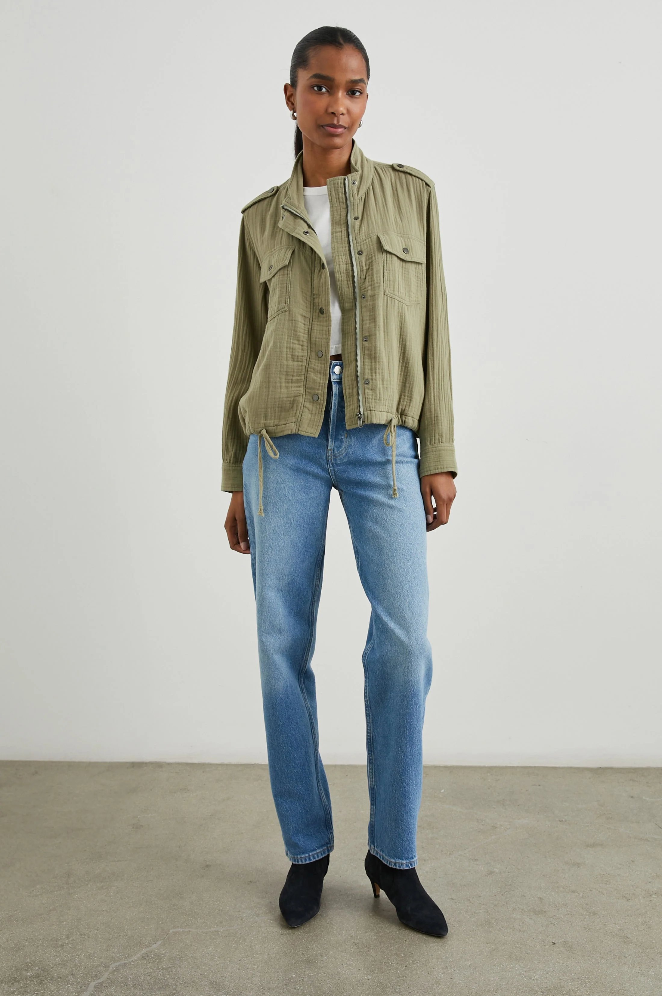 COLLINS JACKET - GAUZE MERMAID - Image 3