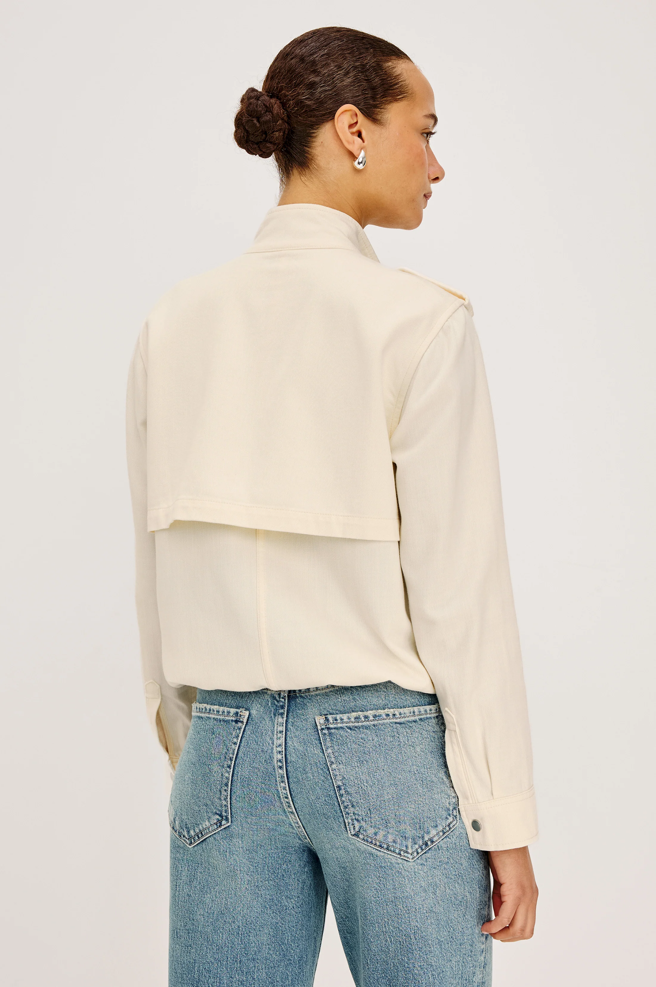 COLLINS JACKET - IVORY - Image 5