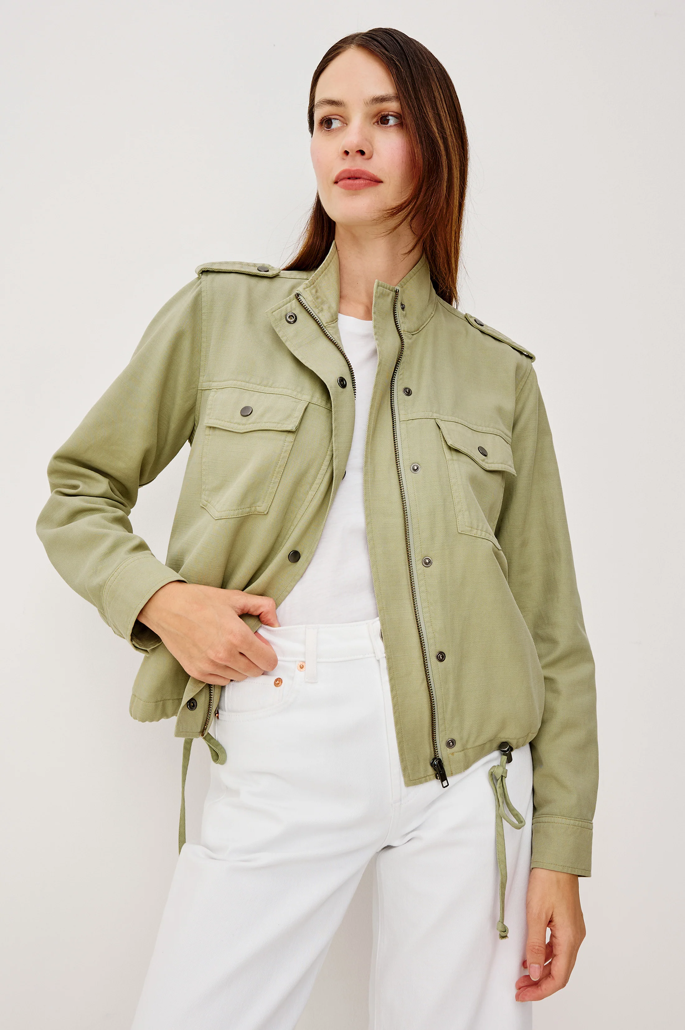 COLLINS JACKET - VINTAGE SAGE