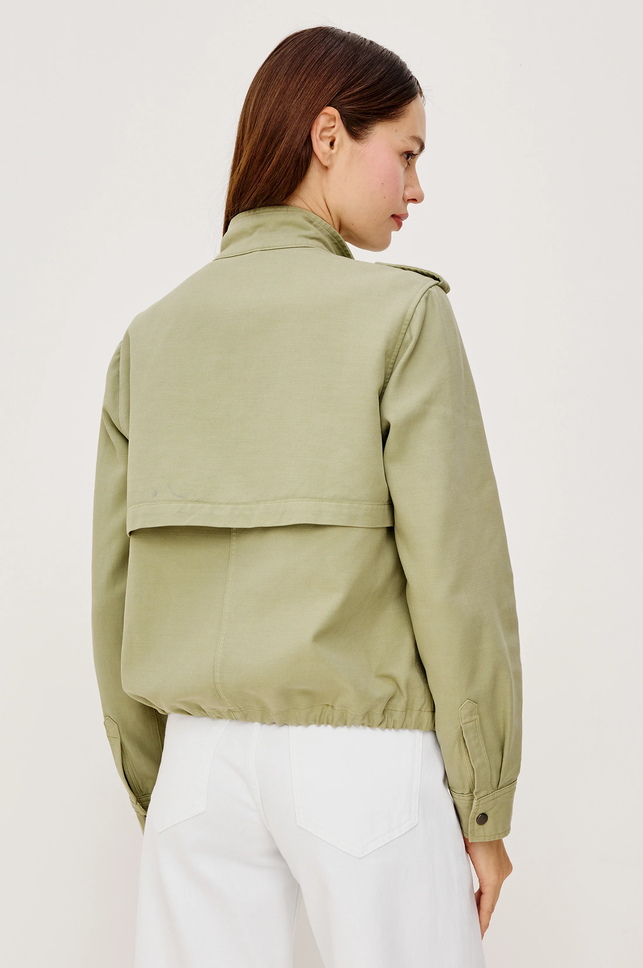 COLLINS JACKET - VINTAGE SAGE - Image 5