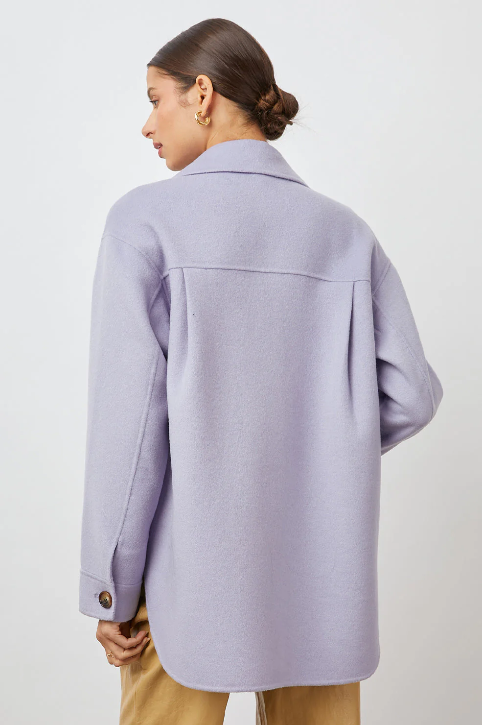 CONNIE SHIRT JACKET - LILAC - Image 4