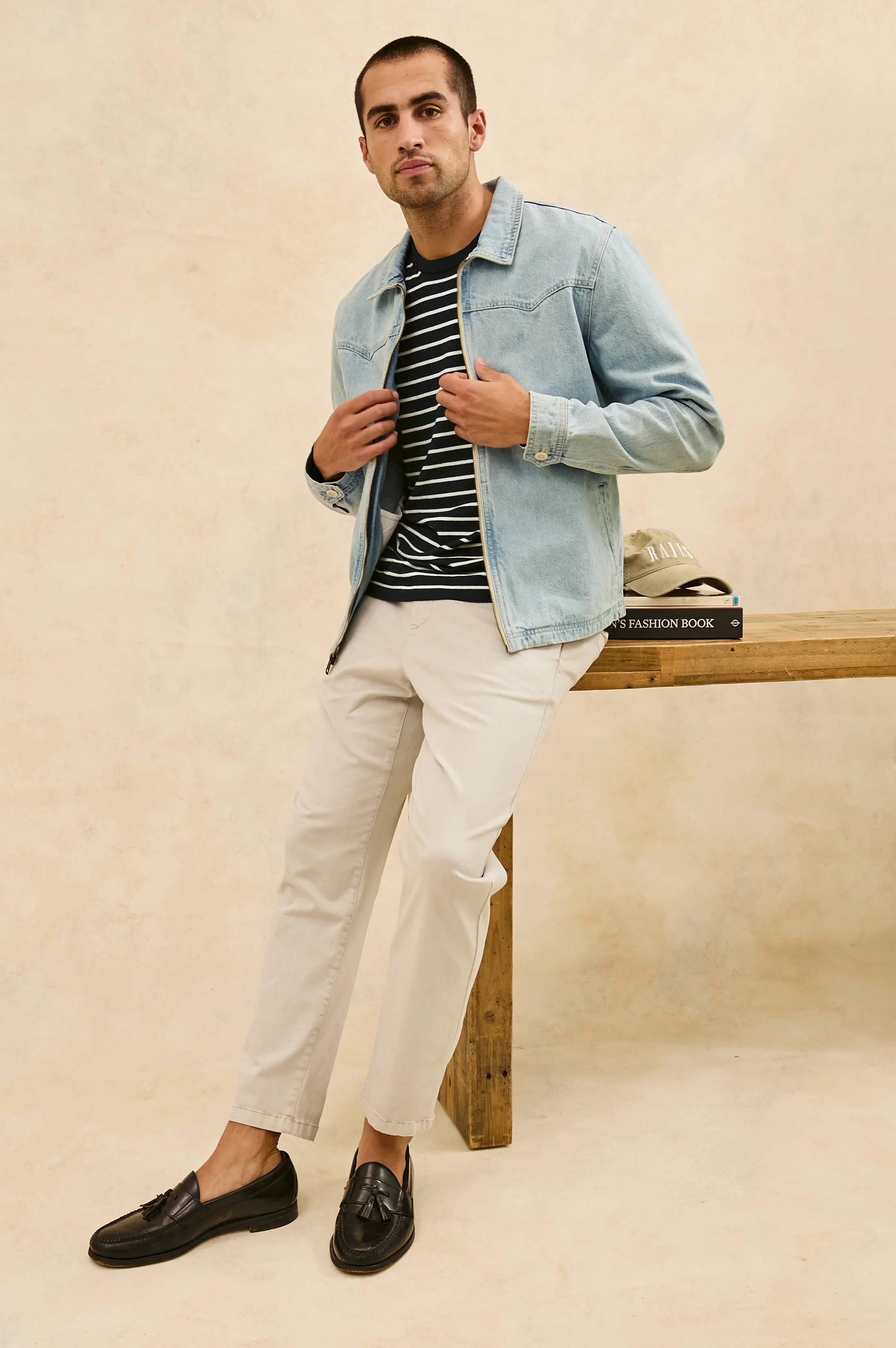 COOKE JACKET - LIGHT WASH - Image 8