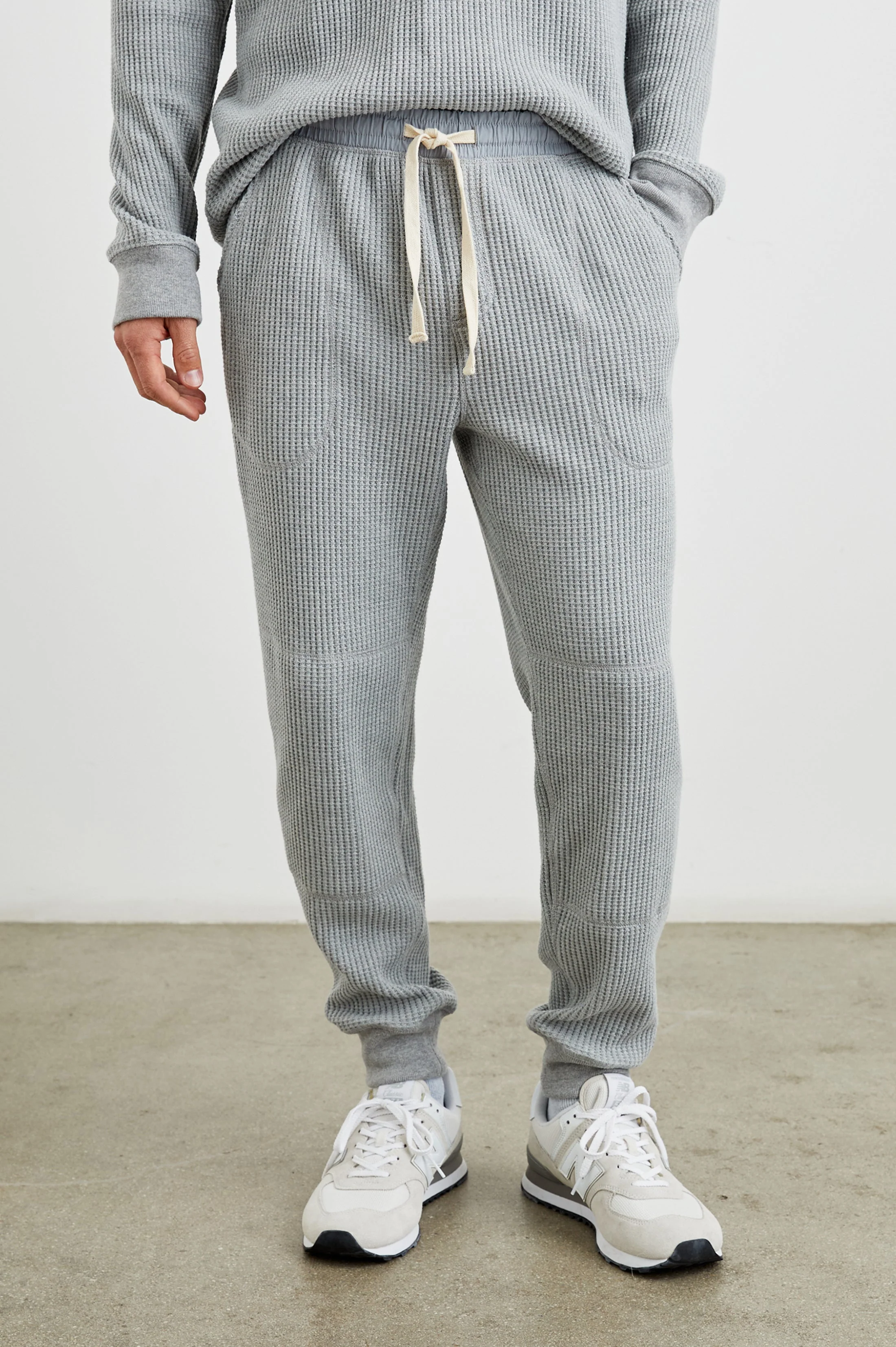 COOPER SWEATPANT - HEATHER GREY - Image 3
