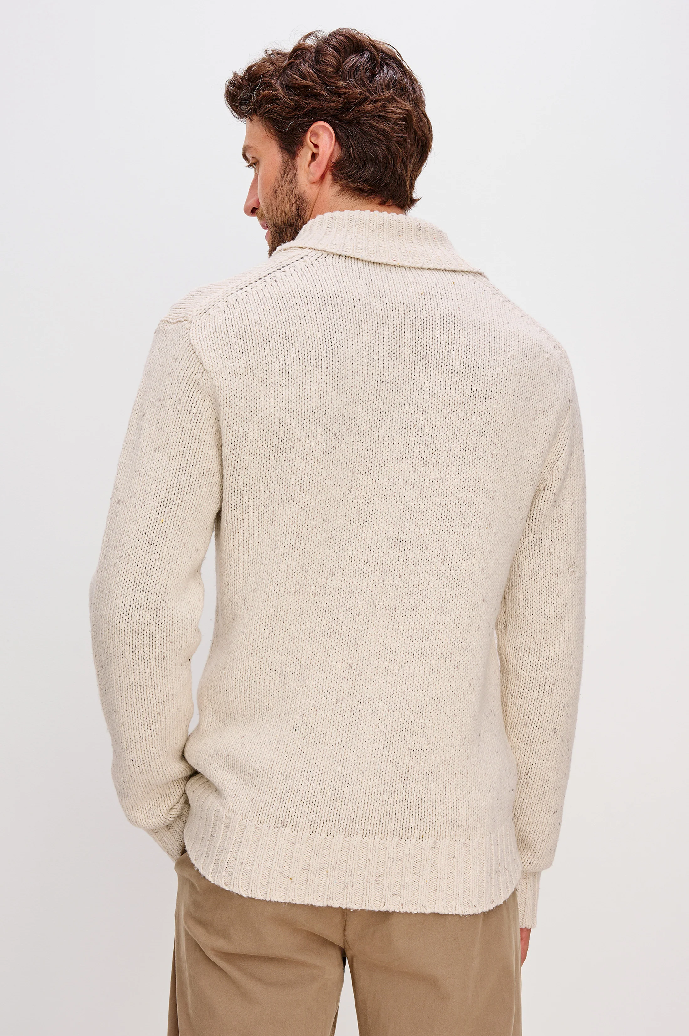 CORDEN CARDIGAN - HALITE SPECKLE - Image 5