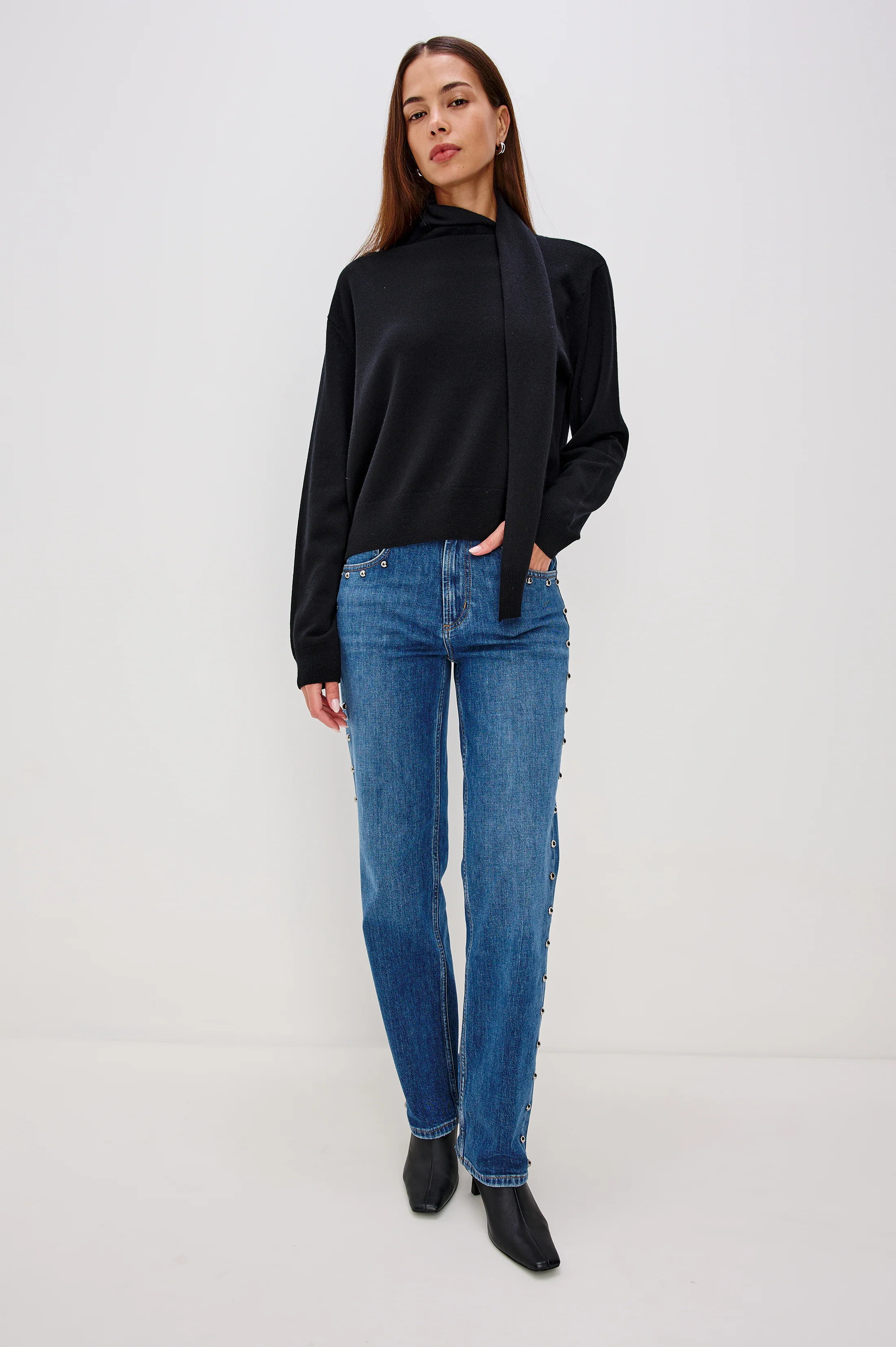 CORTINA SWEATER - BLACK - Image 3