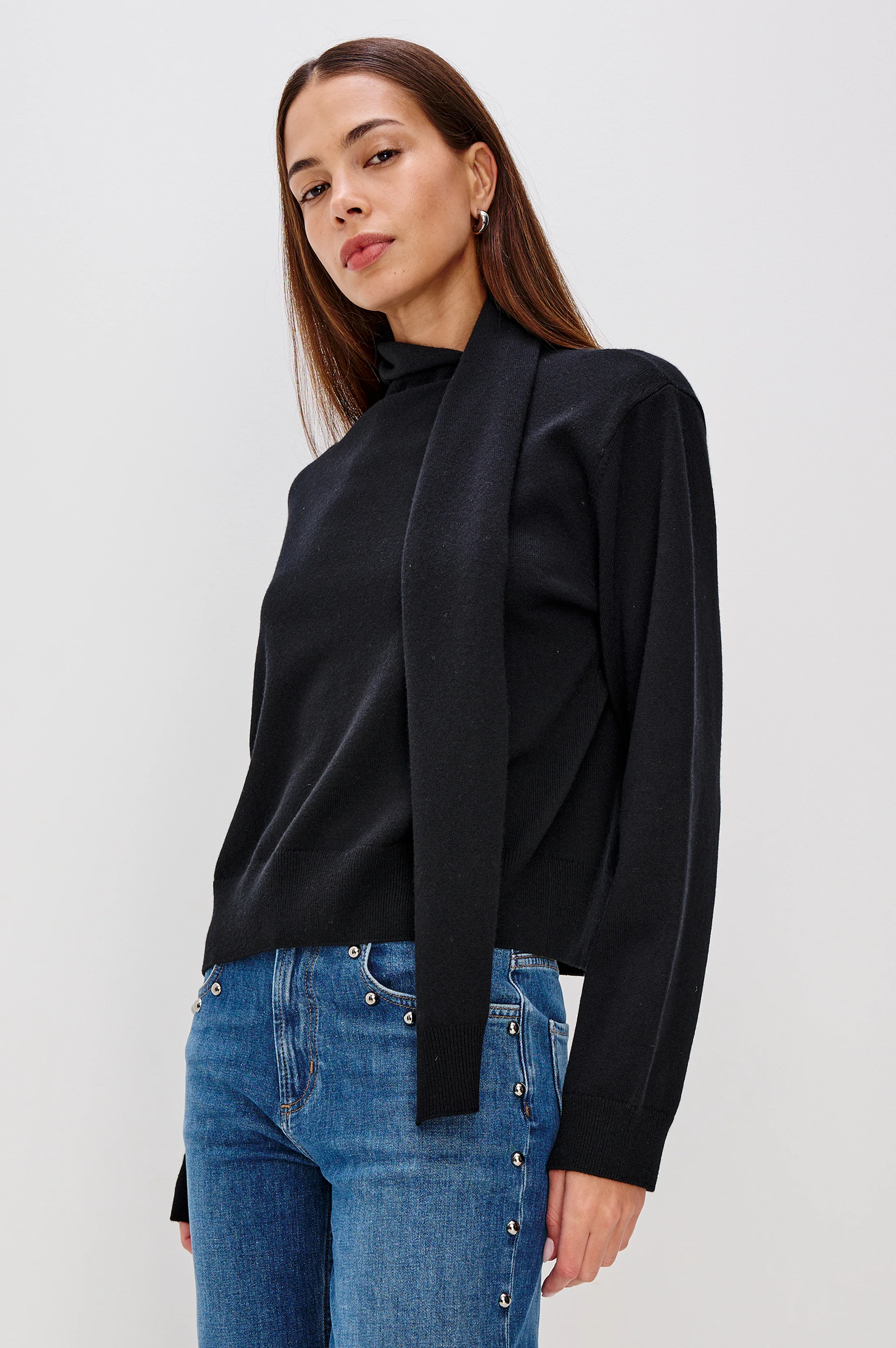 CORTINA SWEATER - BLACK - Image 4