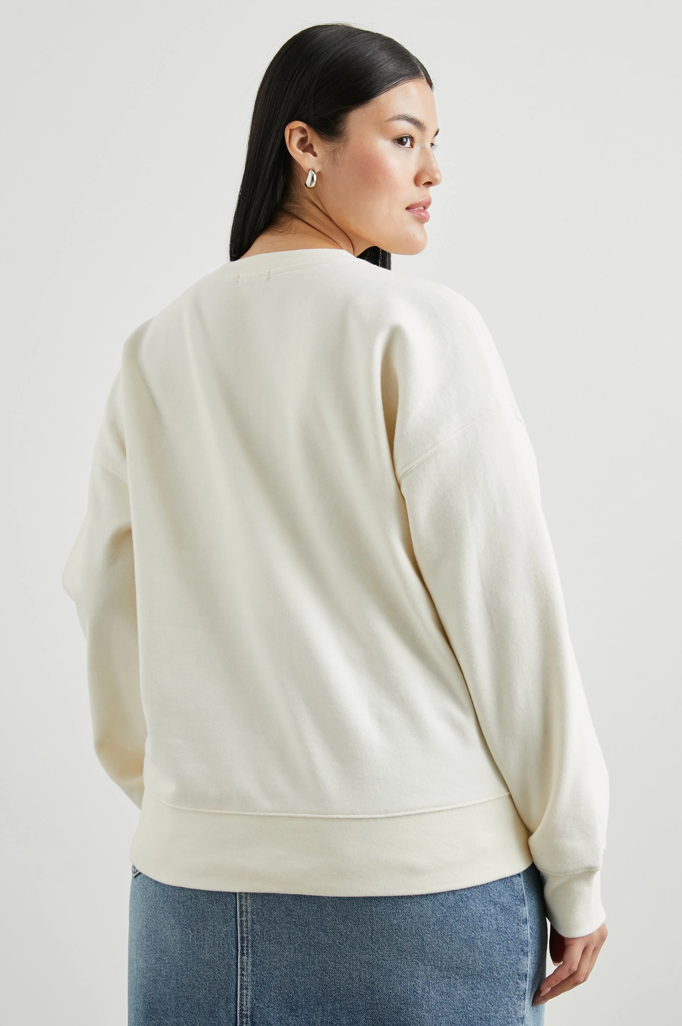 COSMIC COUNTRY CLUB SWEATSHIRT - WINTER WHITE - Image 9