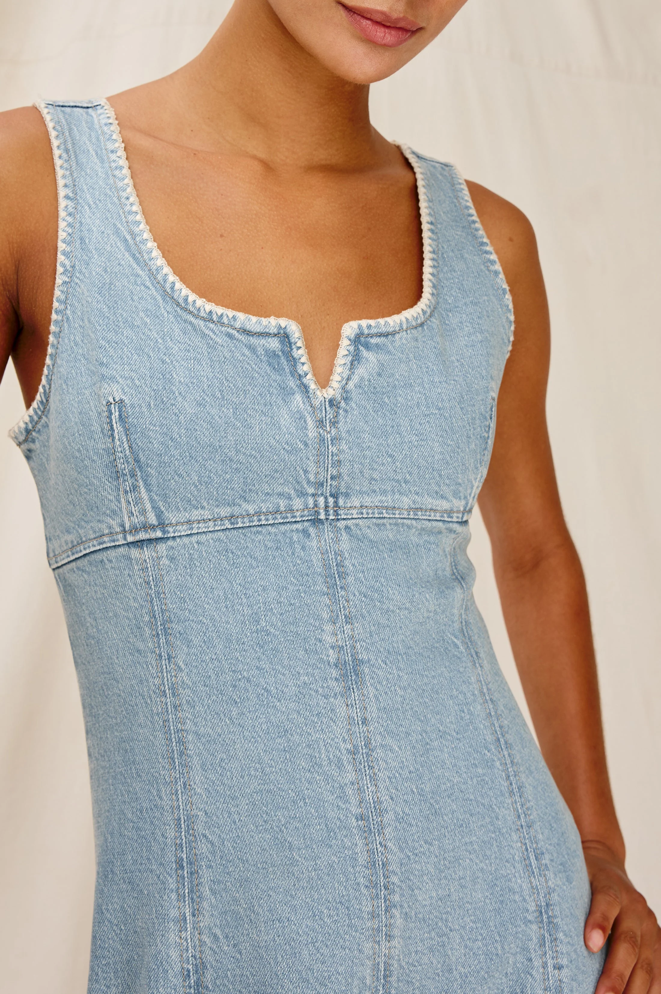 COVE DRESS - CAPRI BLANKET STITCH - Image 2