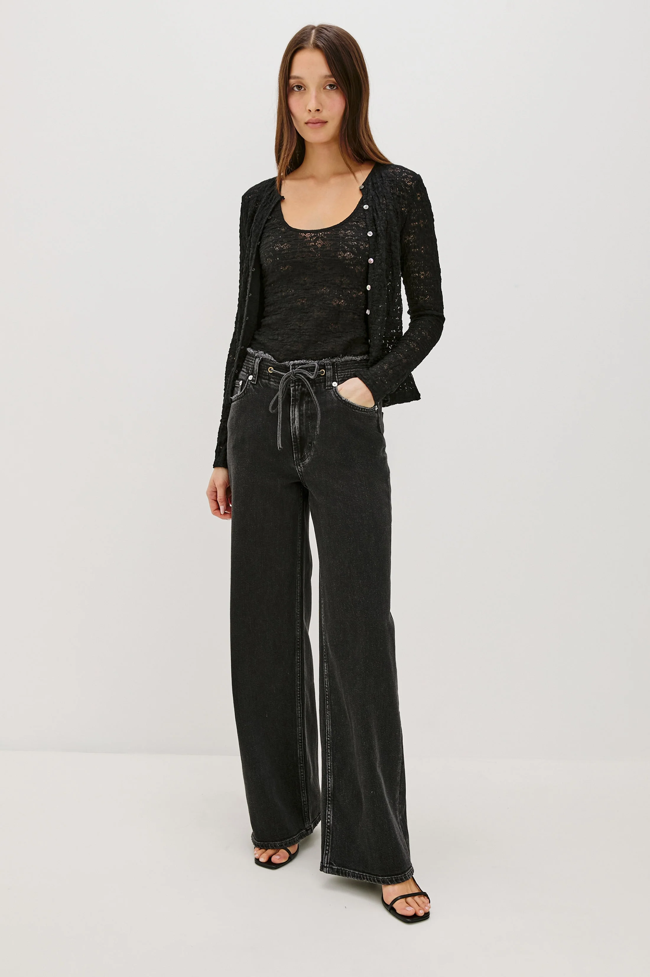 CYRAH TOP - BLACK LACE - Image 3