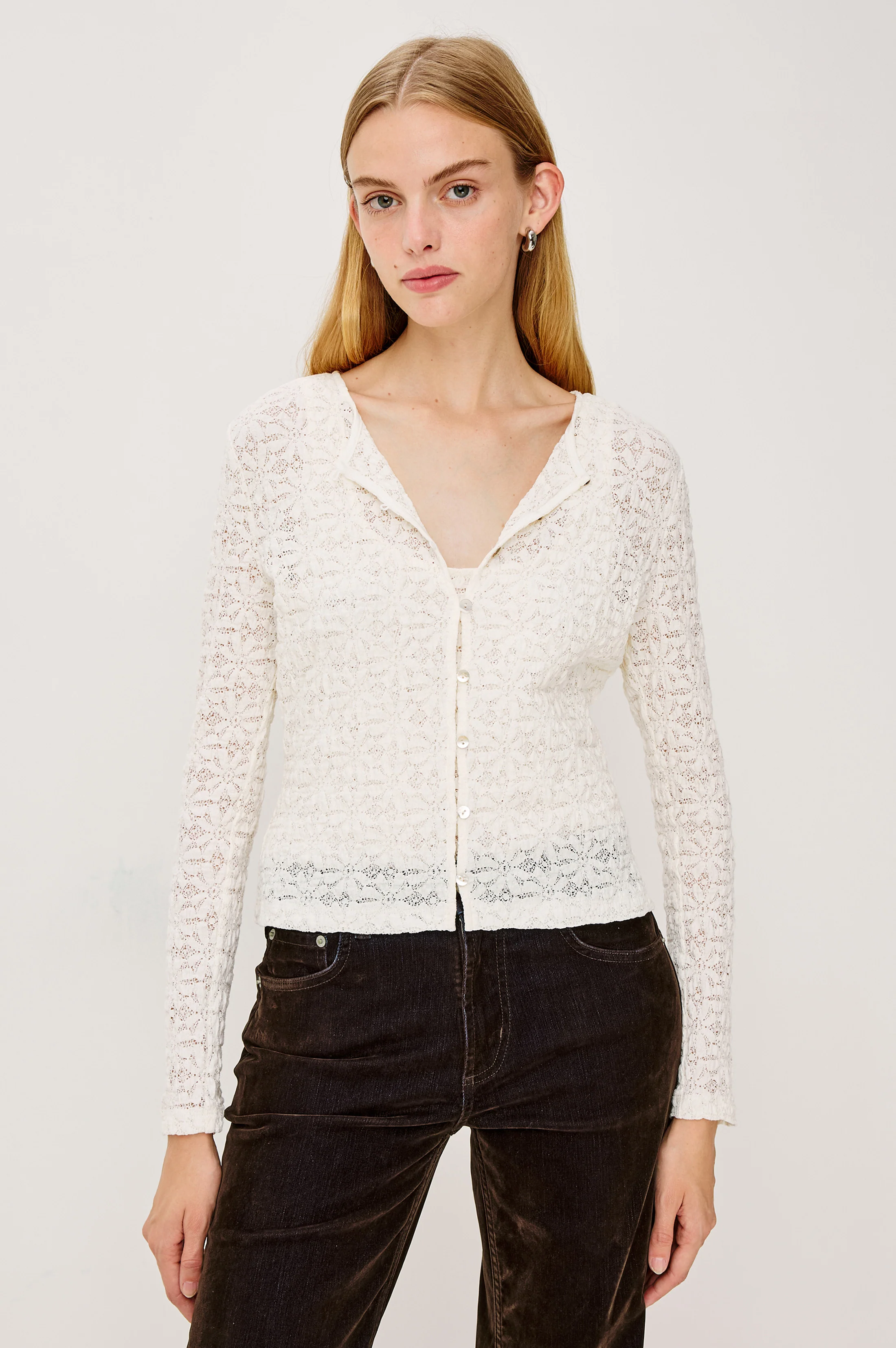 CYRAH TOP - IVORY - Image 4