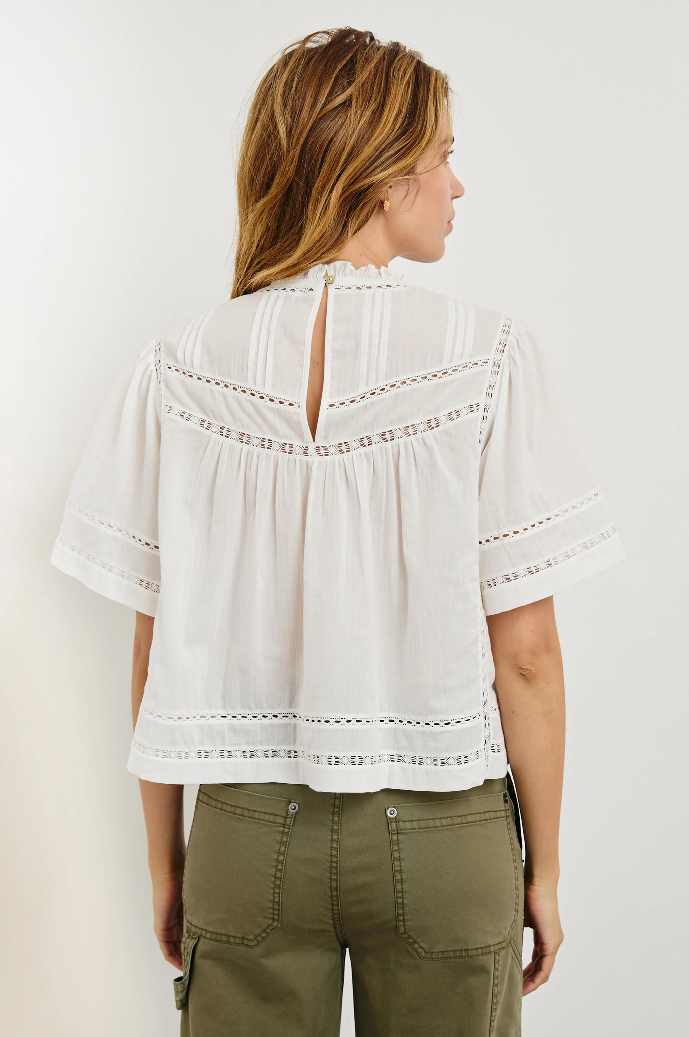 DAISY TOP - WHITE - Image 5