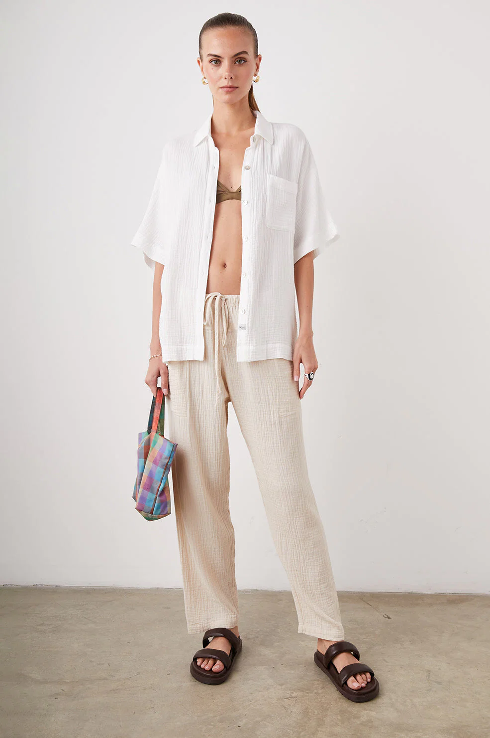 DARBY PANT - FLAX - Image 5