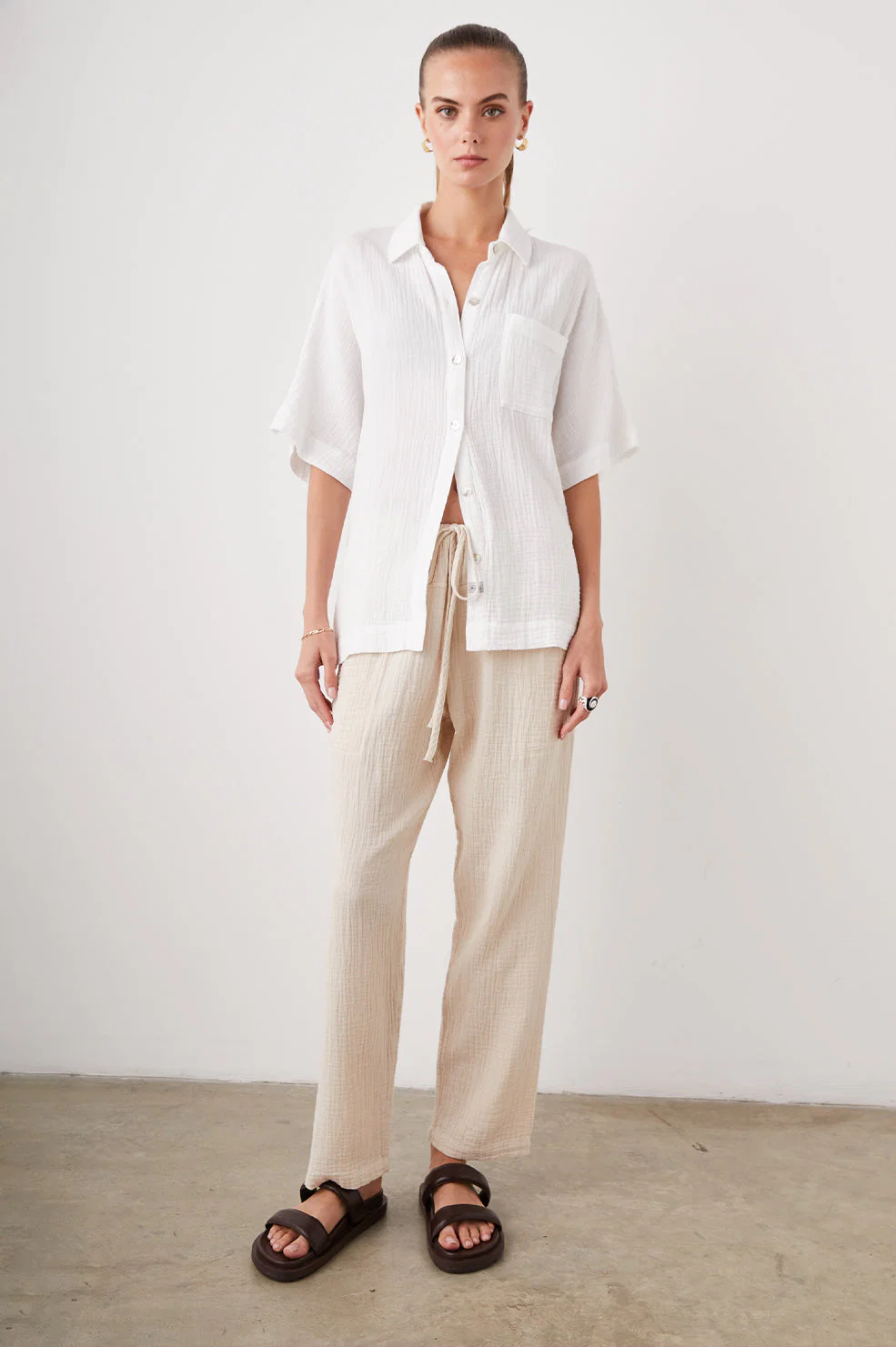 DARBY PANT - FLAX - Image 6