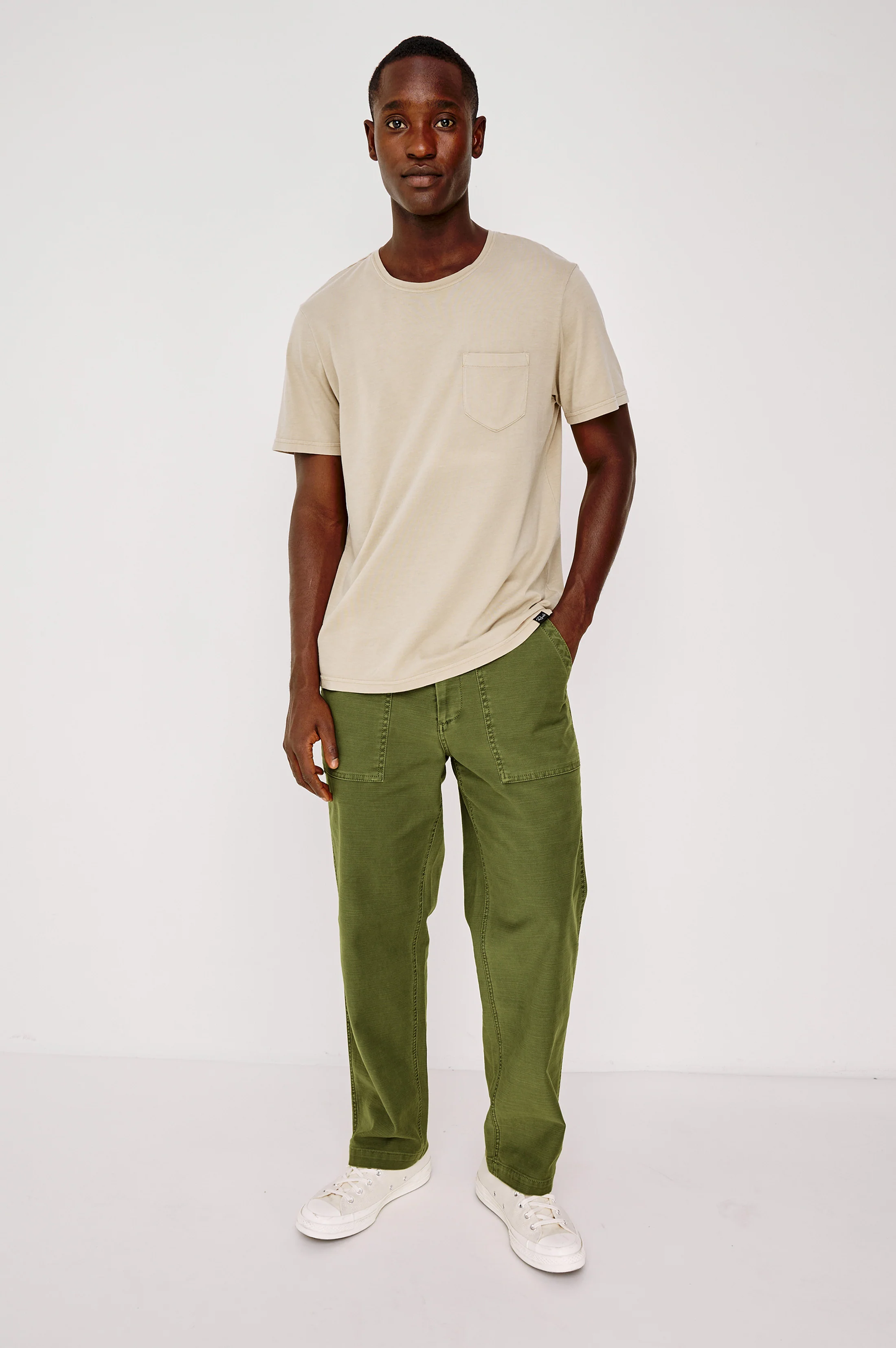DECKER PANT - OLIVE - Image 3
