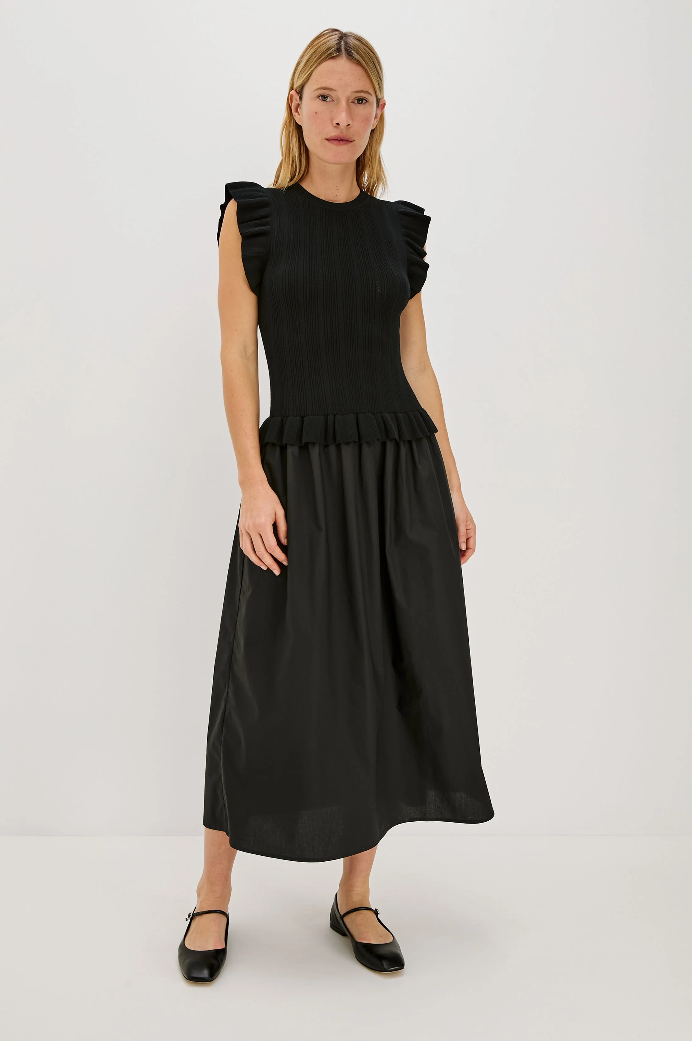 DEIRDRE DRESS - BLACK - Image 3