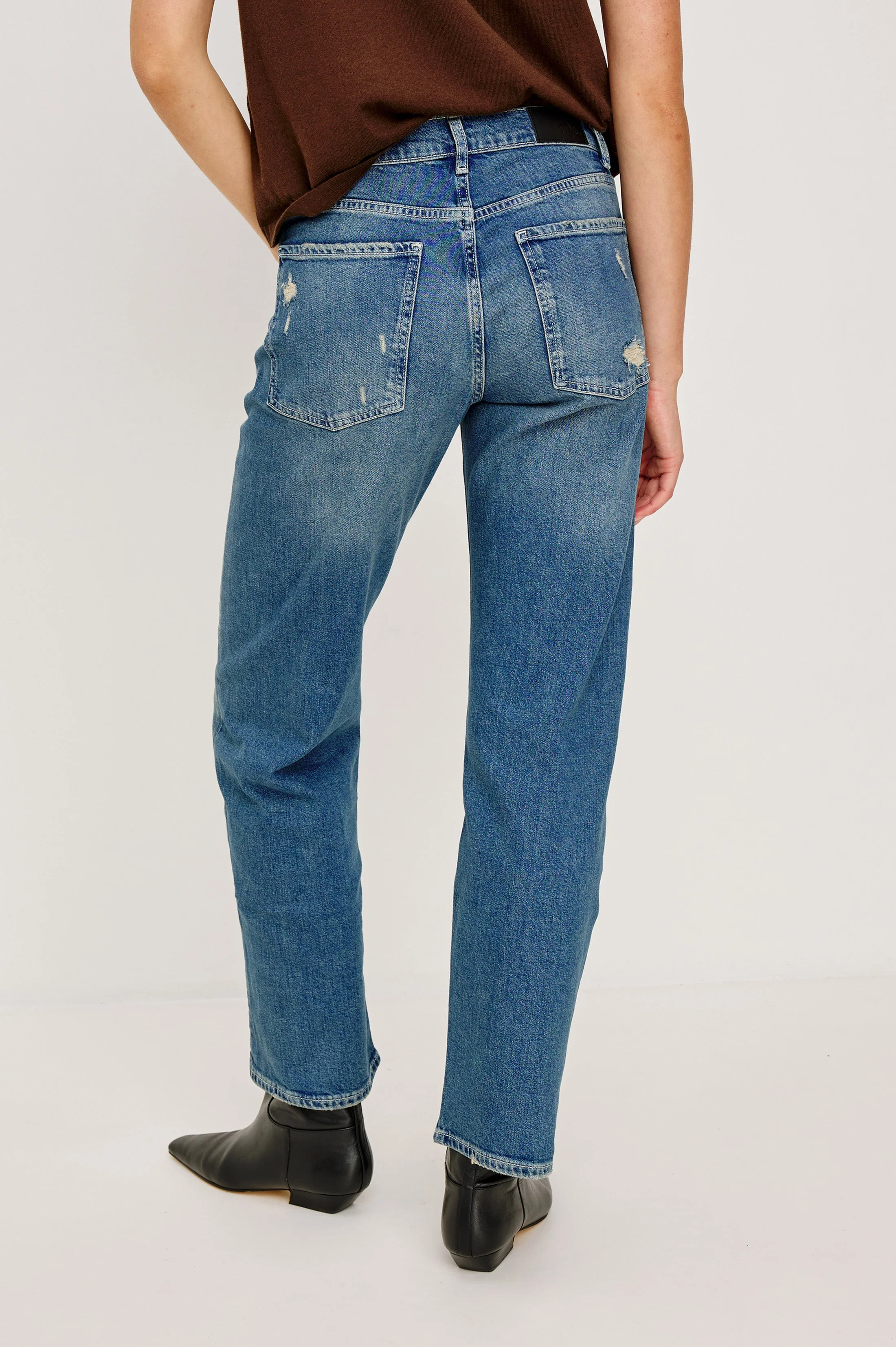 DEL MAR BOYFRIEND - TINTED INDIGO DESTROY - Image 6