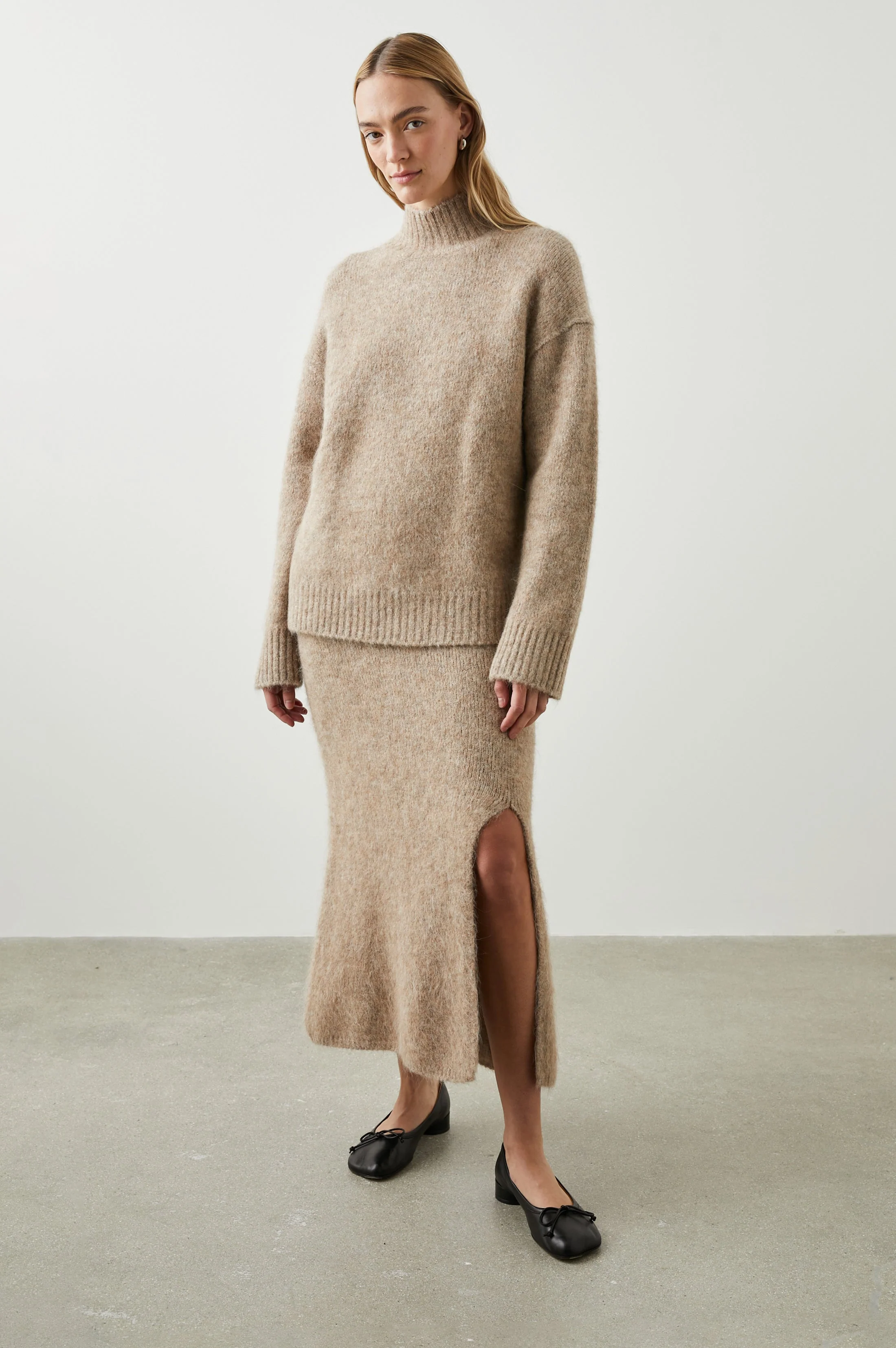 DIANA SKIRT - OATMEAL - Image 3
