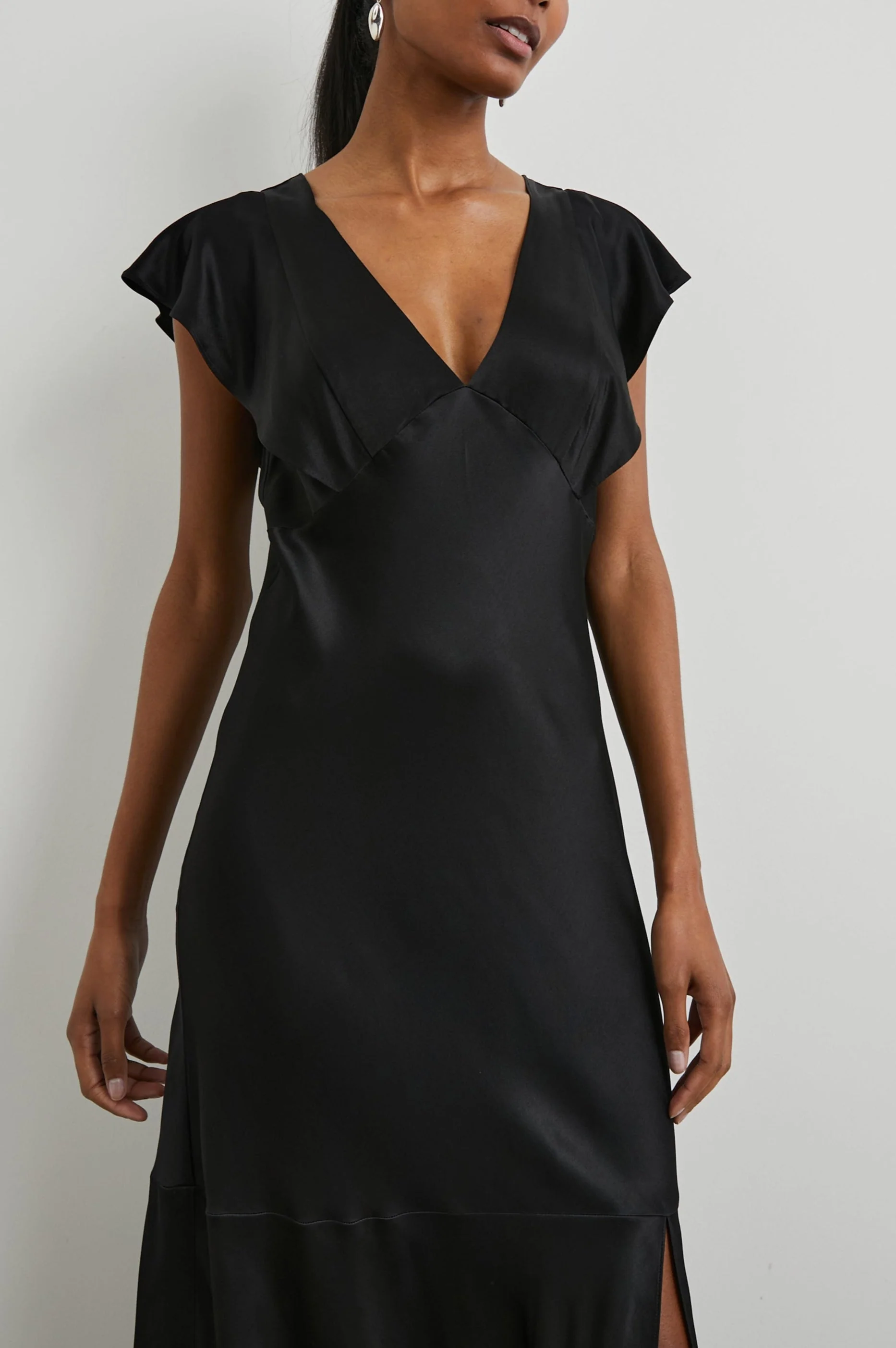 DINA DRESS - Black - Image 4