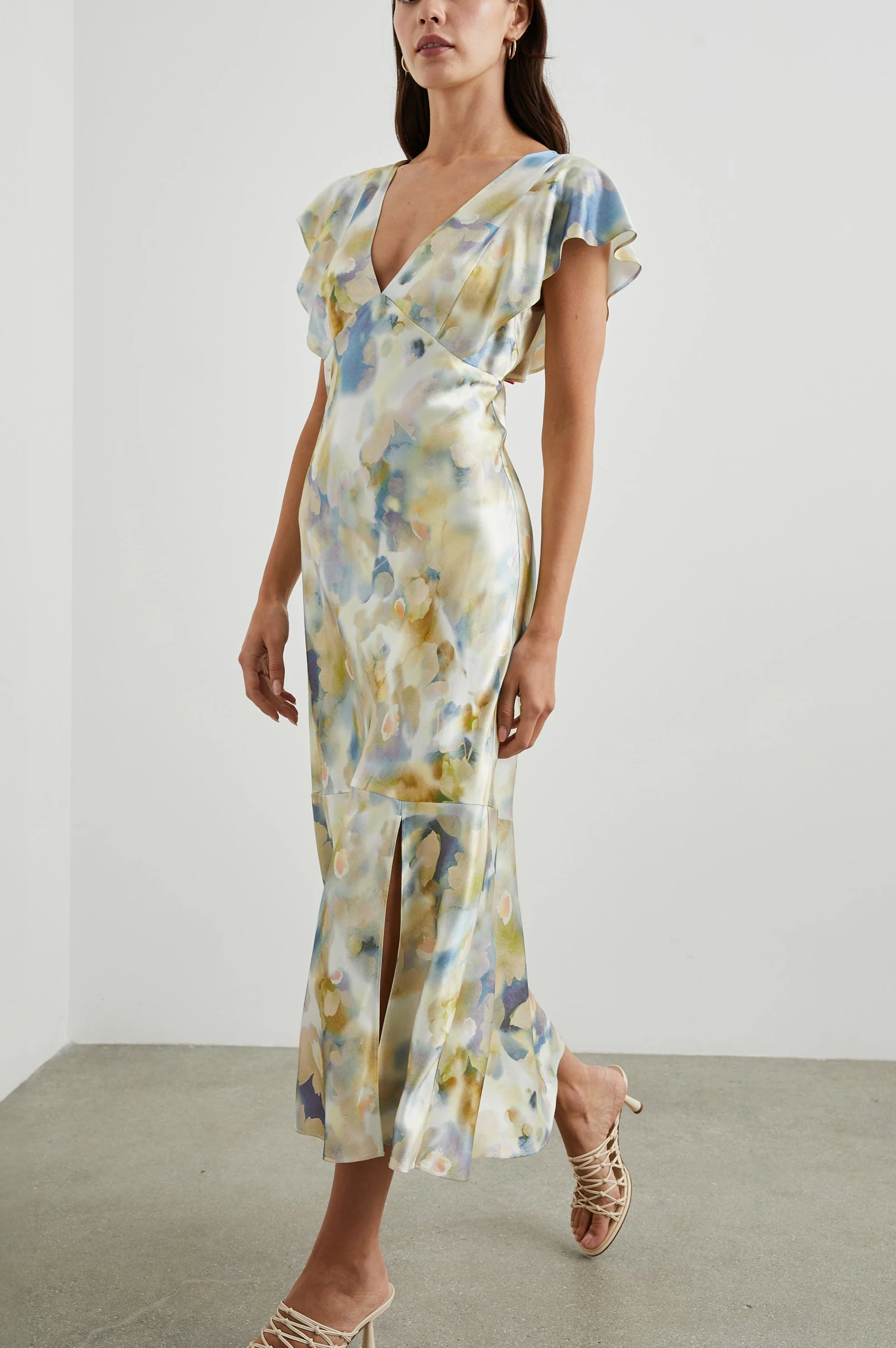 DINA DRESS - DIFFUSED BLOSSOM