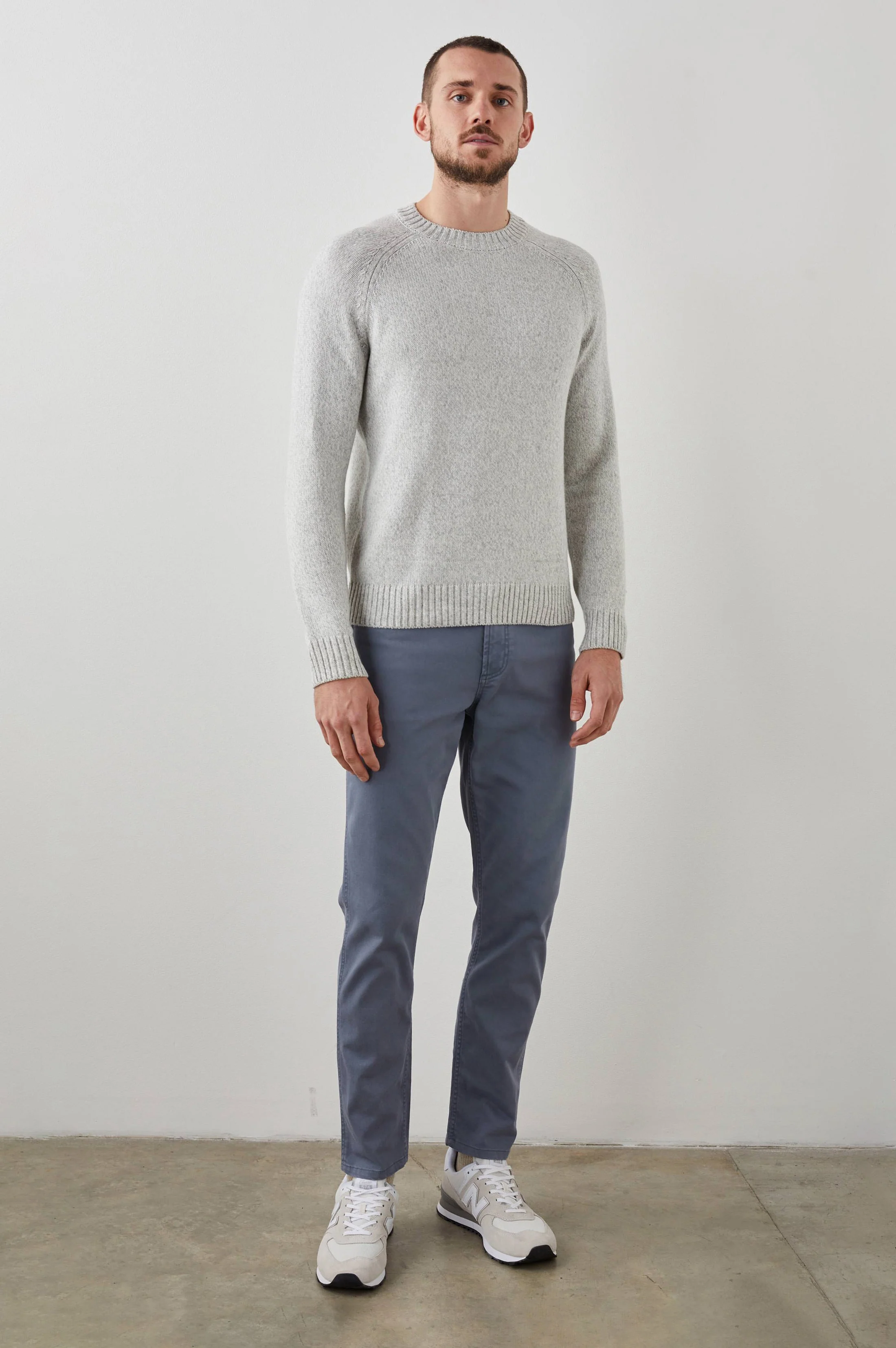 DONOVAN SWEATER - GRAVEL - Image 3