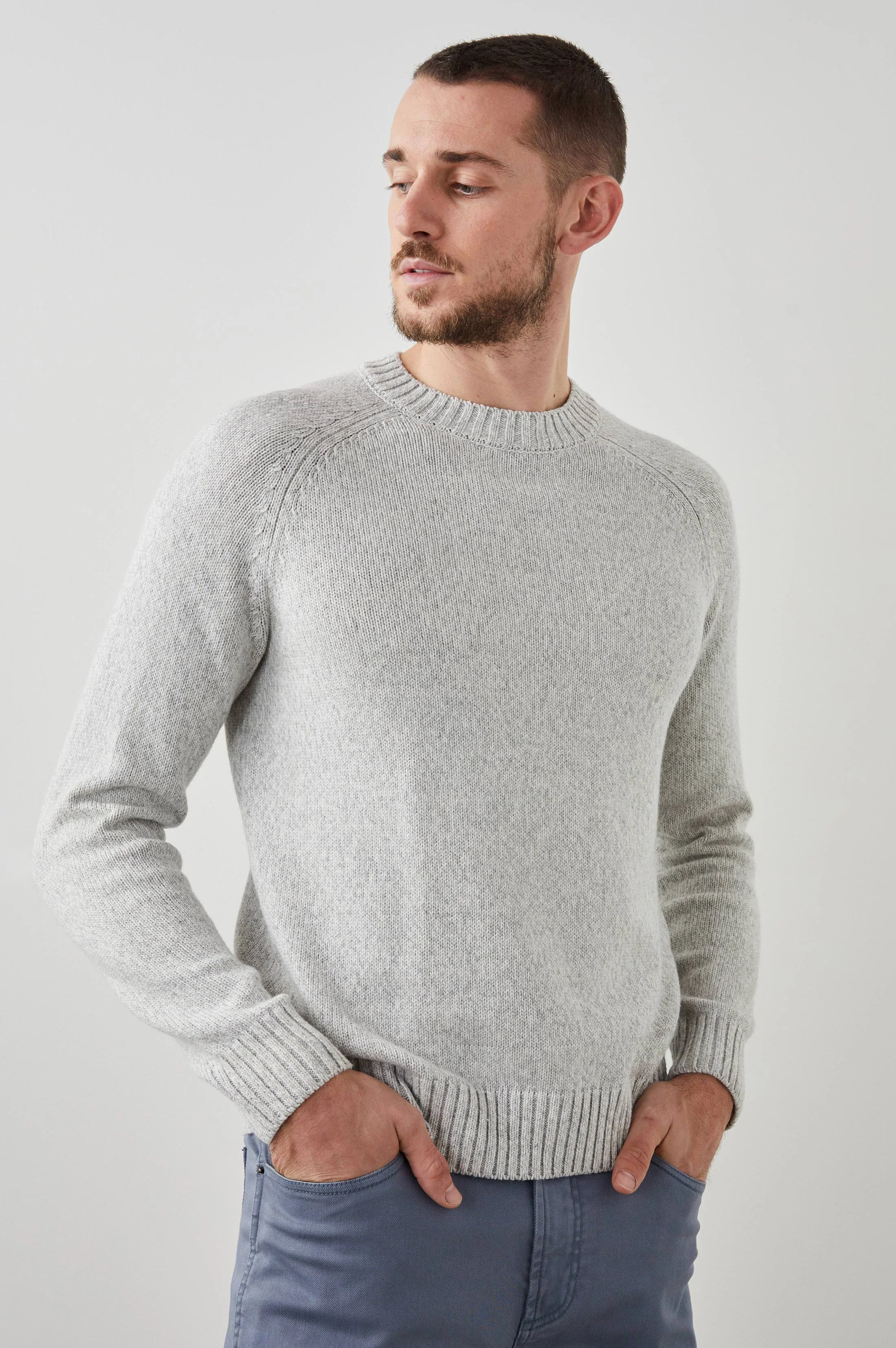 DONOVAN SWEATER - GRAVEL - Image 5