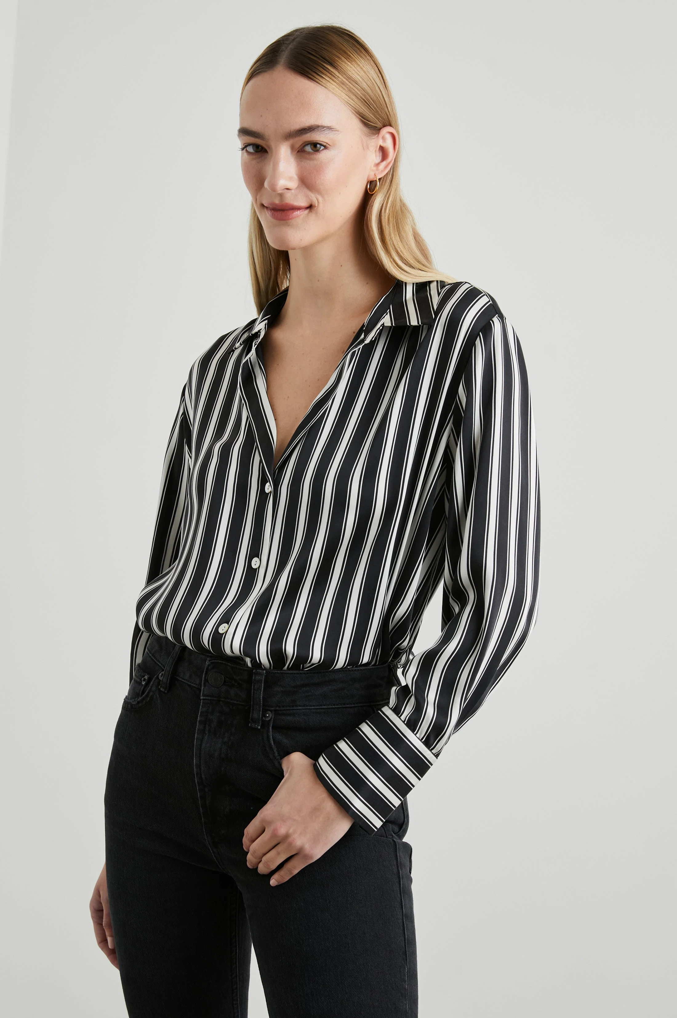 DORIAN SHIRT - MELROSE STRIPE - Image 4
