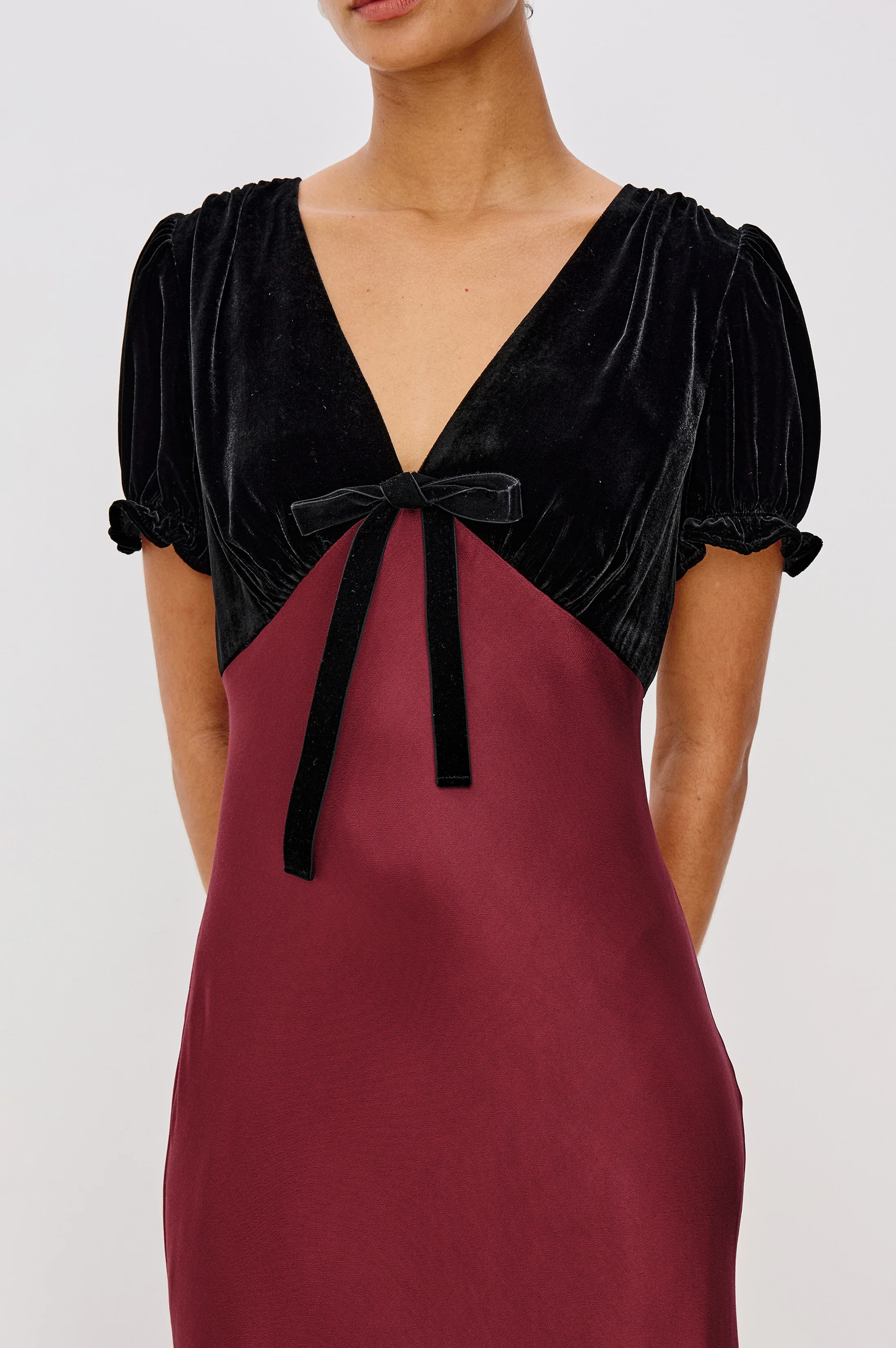 DORY DRESS - GARNET - Image 2