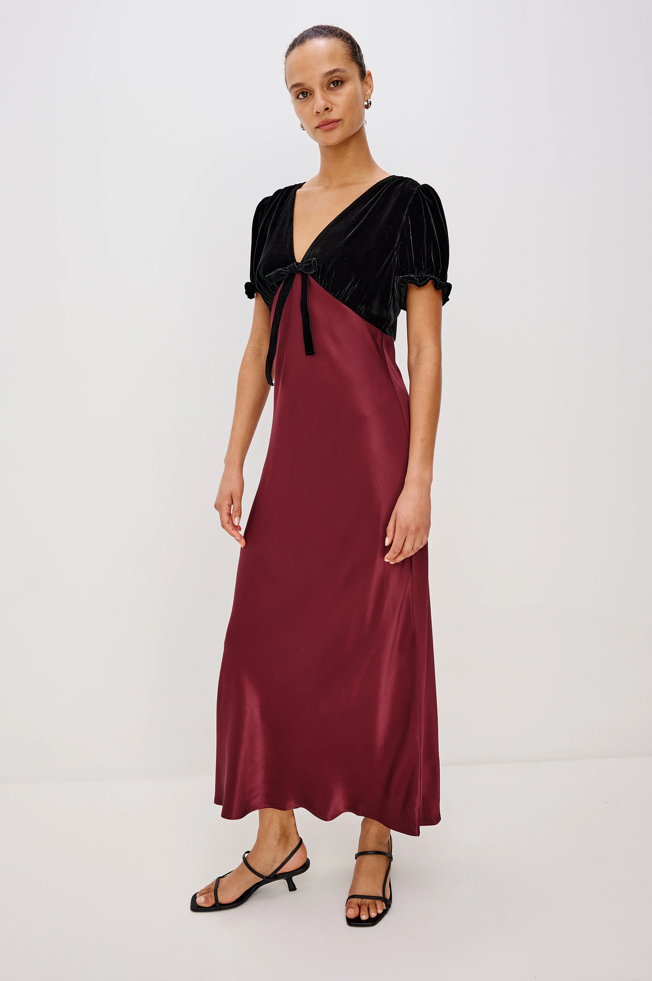 DORY DRESS - GARNET - Image 3