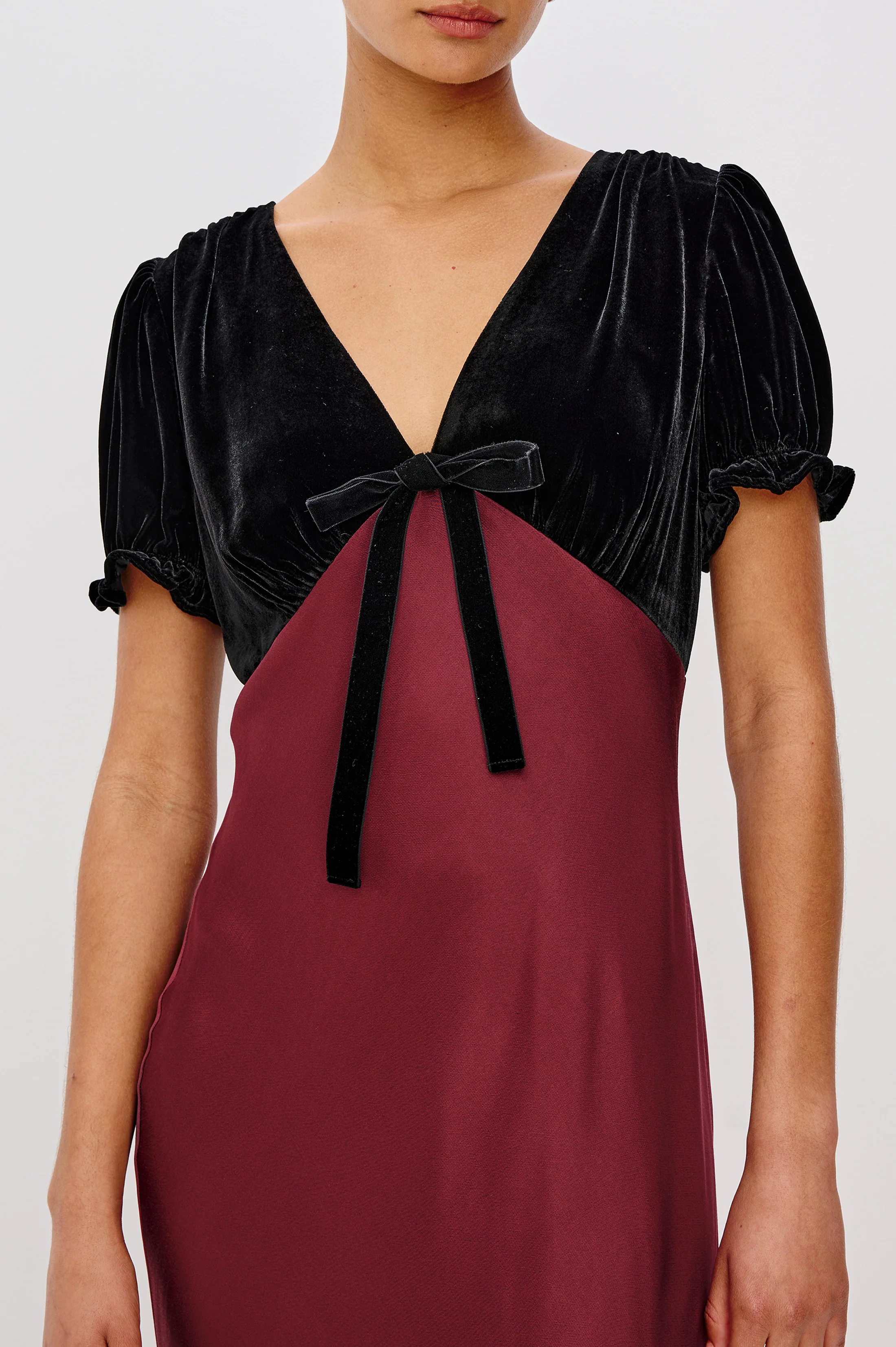 DORY DRESS - GARNET - Image 5