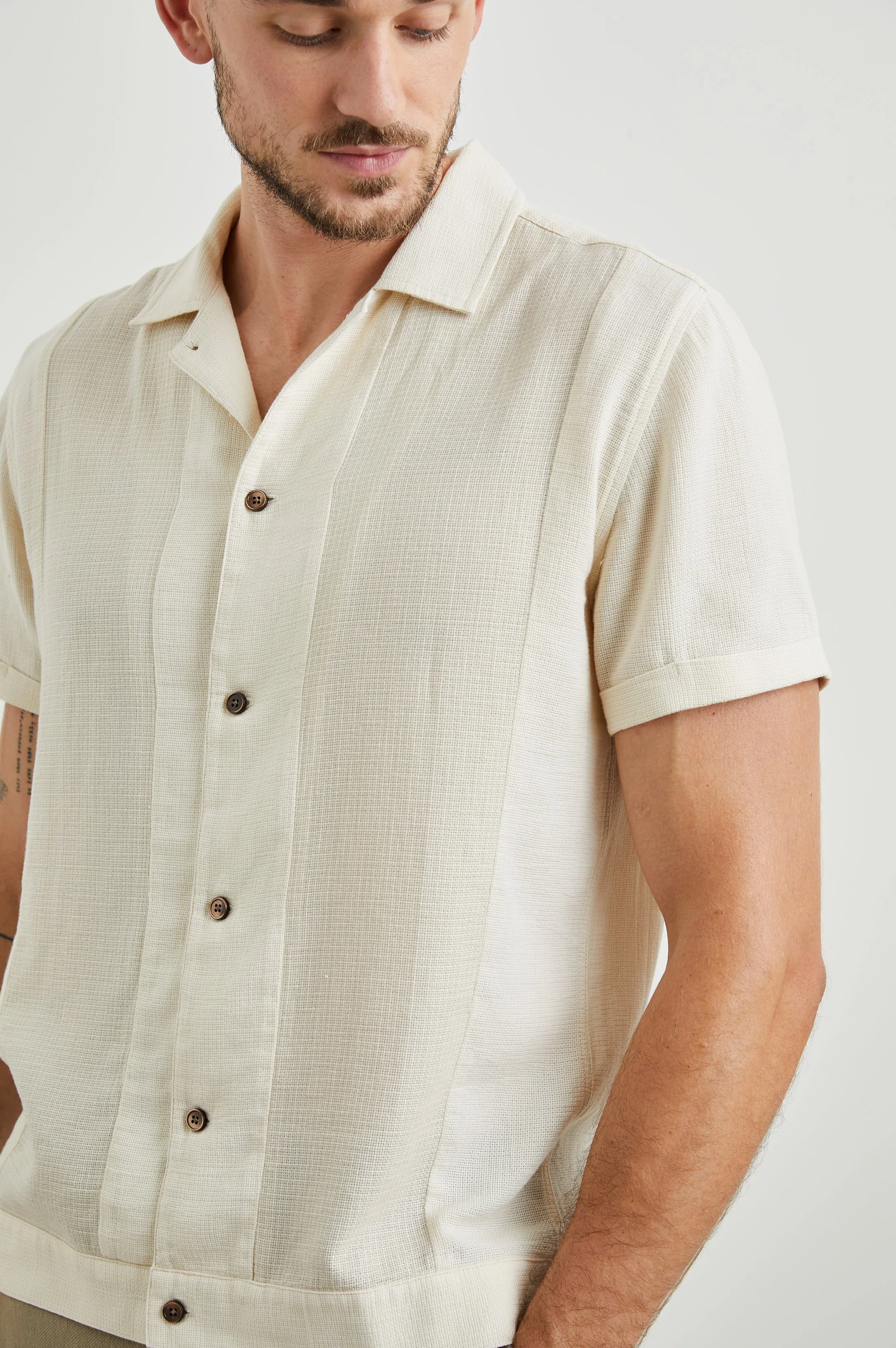 DUKE SHIRT - PARCHMENT WHEAT - Image 4