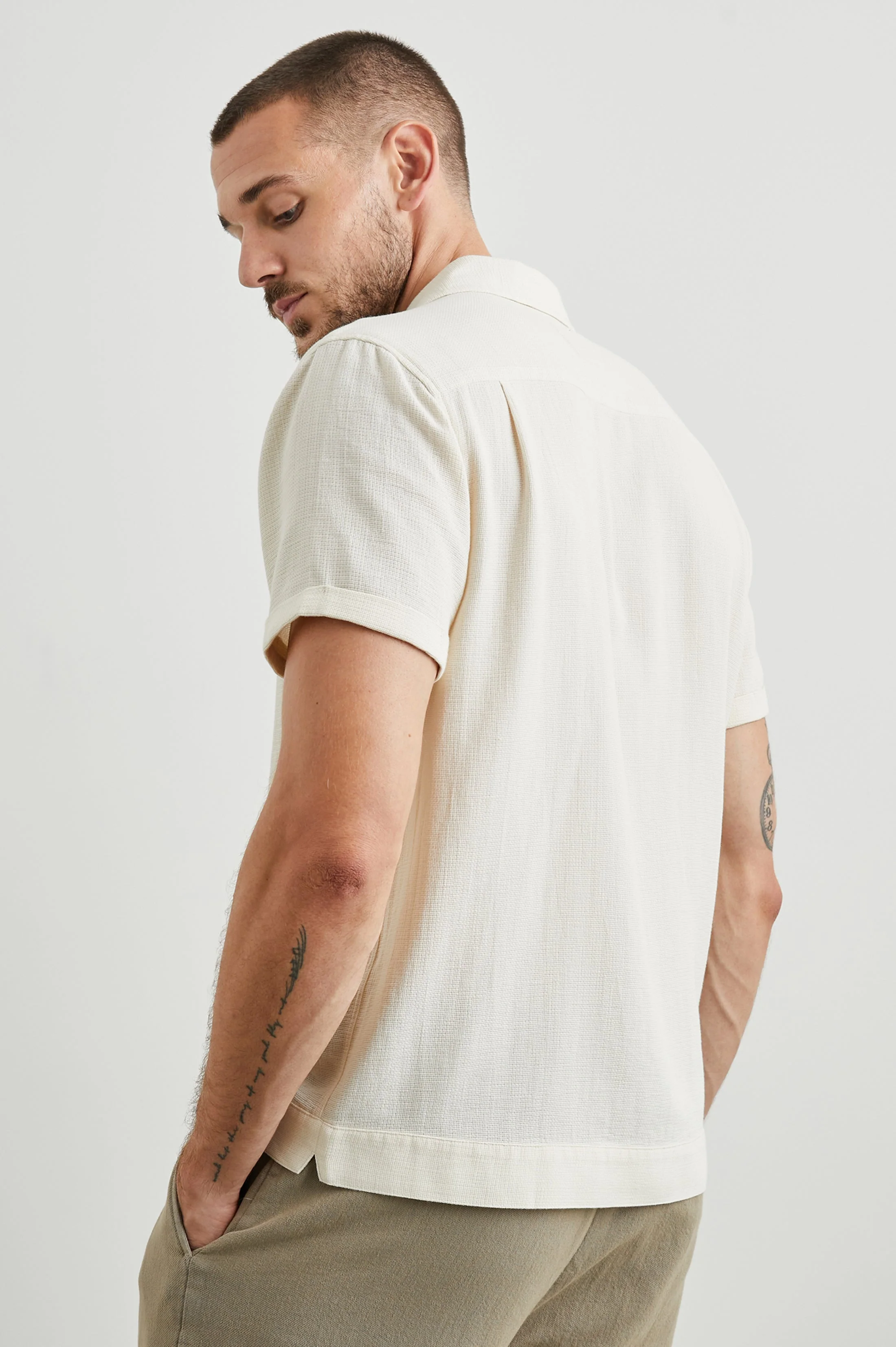 DUKE SHIRT - PARCHMENT WHEAT - Image 7